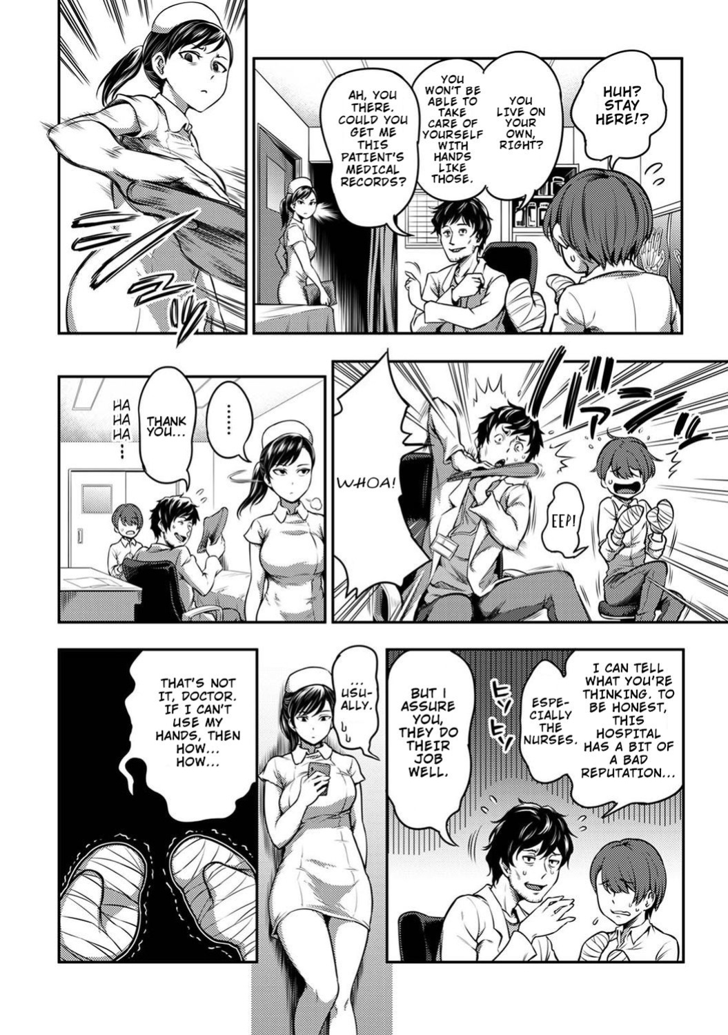 Kameyama Shiruko] Sakusei Byoutou ~Seikaku Saiaku no Nurse shika Inai Byouin de Shasei Kanri Seikatsu~ Ch. 1 - 7.5| Life in a Hospital With Only the Worst Nurses! (COMIC Ananga Ranga Vol. 76)