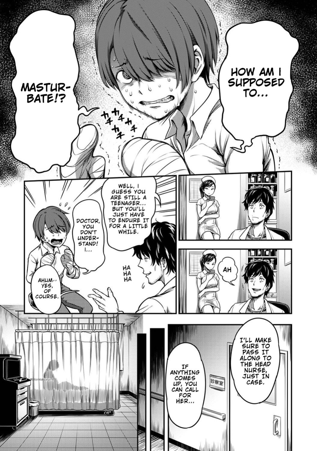 Kameyama Shiruko] Sakusei Byoutou ~Seikaku Saiaku no Nurse shika Inai Byouin de Shasei Kanri Seikatsu~ Ch. 1 - 7.5| Life in a Hospital With Only the Worst Nurses! (COMIC Ananga Ranga Vol. 76)