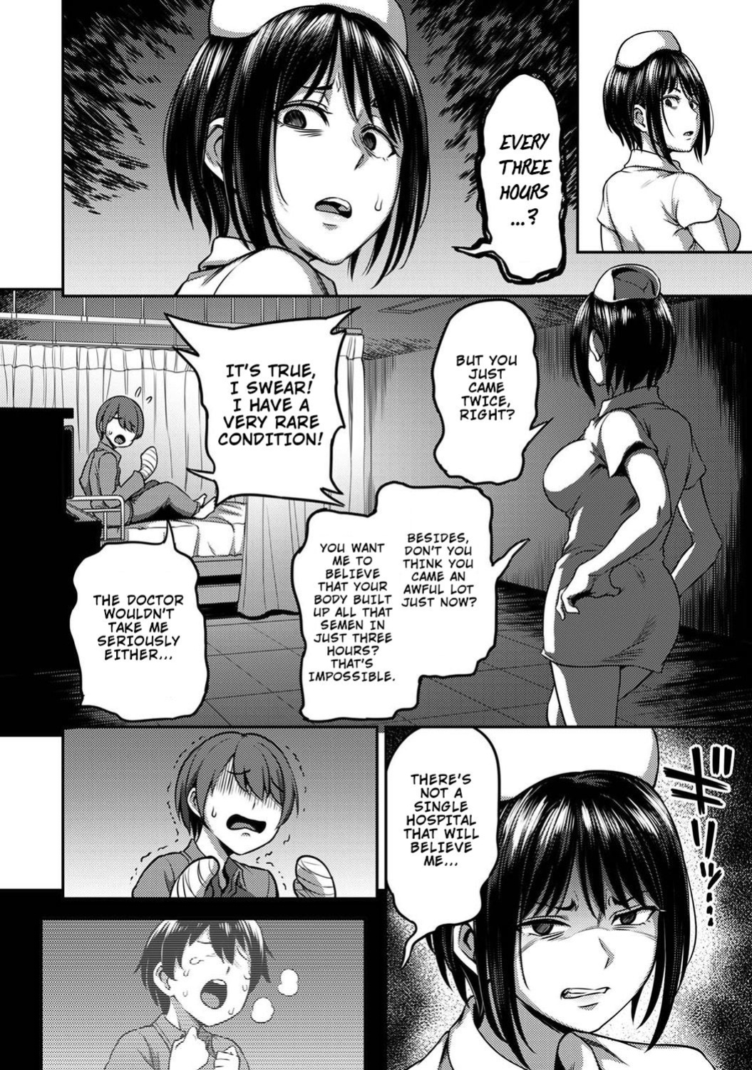 Kameyama Shiruko] Sakusei Byoutou ~Seikaku Saiaku no Nurse shika Inai Byouin de Shasei Kanri Seikatsu~ Ch. 1 - 7.5| Life in a Hospital With Only the Worst Nurses! (COMIC Ananga Ranga Vol. 76)