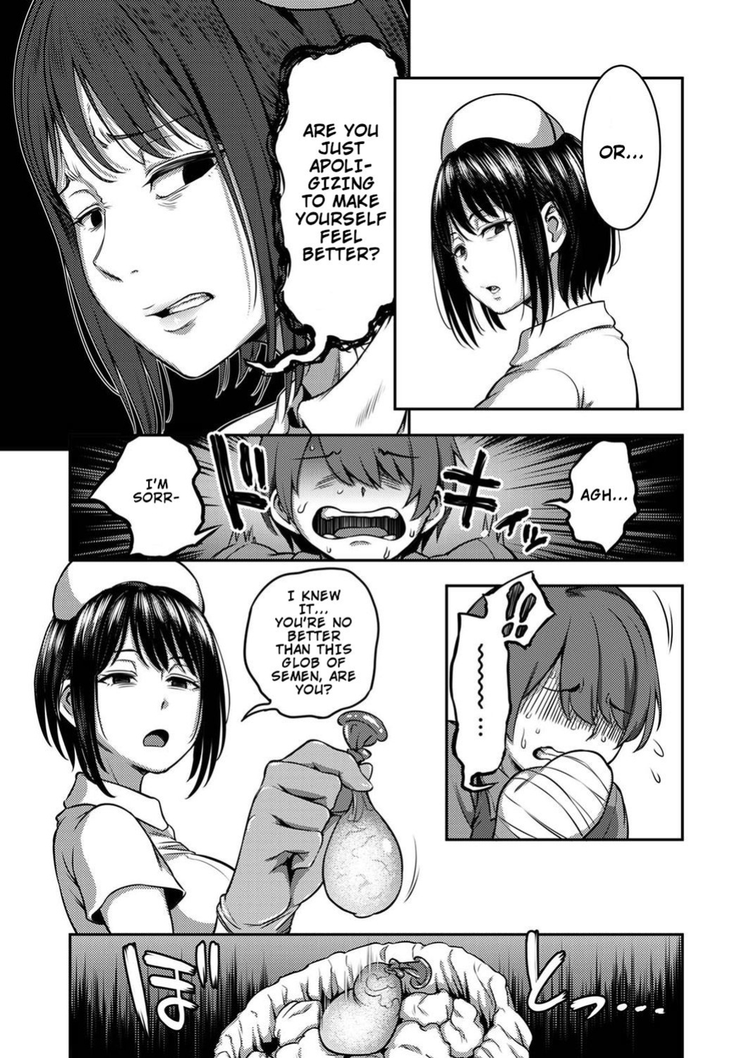 Kameyama Shiruko] Sakusei Byoutou ~Seikaku Saiaku no Nurse shika Inai Byouin de Shasei Kanri Seikatsu~ Ch. 1 - 7.5| Life in a Hospital With Only the Worst Nurses! (COMIC Ananga Ranga Vol. 76)