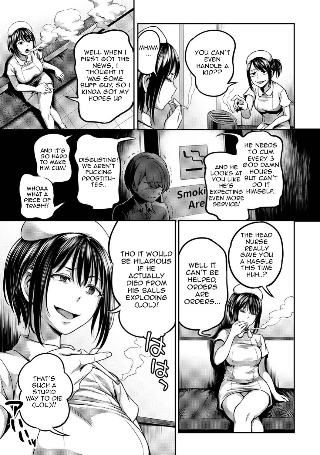 Kameyama Shiruko] Sakusei Byoutou ~Seikaku Saiaku no Nurse shika Inai Byouin de Shasei Kanri Seikatsu~ Ch. 1 - 7.5| Life in a Hospital With Only the Worst Nurses! (COMIC Ananga Ranga Vol. 76)
