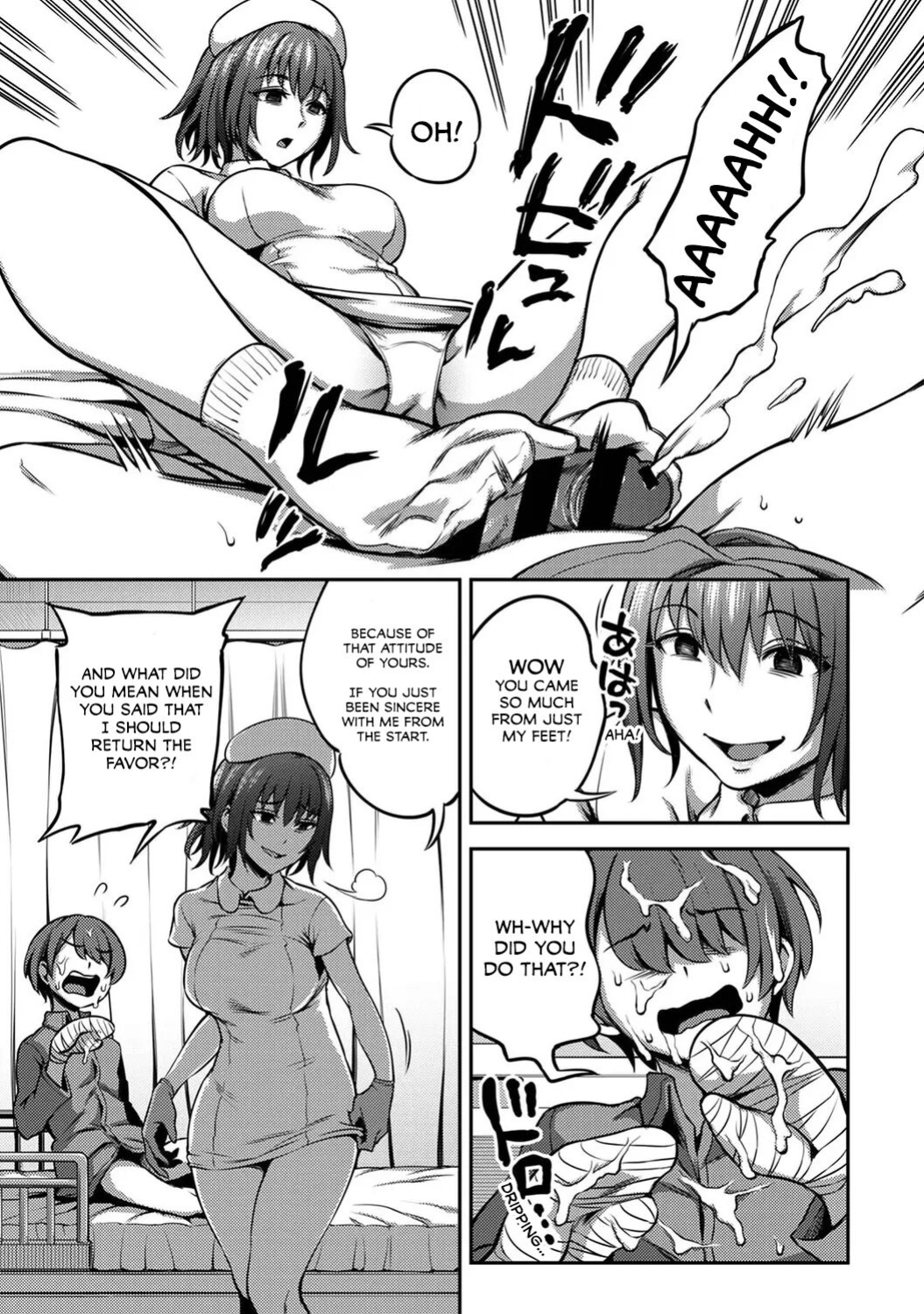 Kameyama Shiruko] Sakusei Byoutou ~Seikaku Saiaku no Nurse shika Inai Byouin de Shasei Kanri Seikatsu~ Ch. 1 - 7.5| Life in a Hospital With Only the Worst Nurses! (COMIC Ananga Ranga Vol. 76)