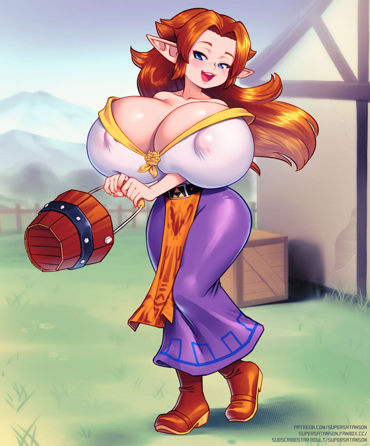 [supersatanson] Milking Malon (Legend of Zelda)