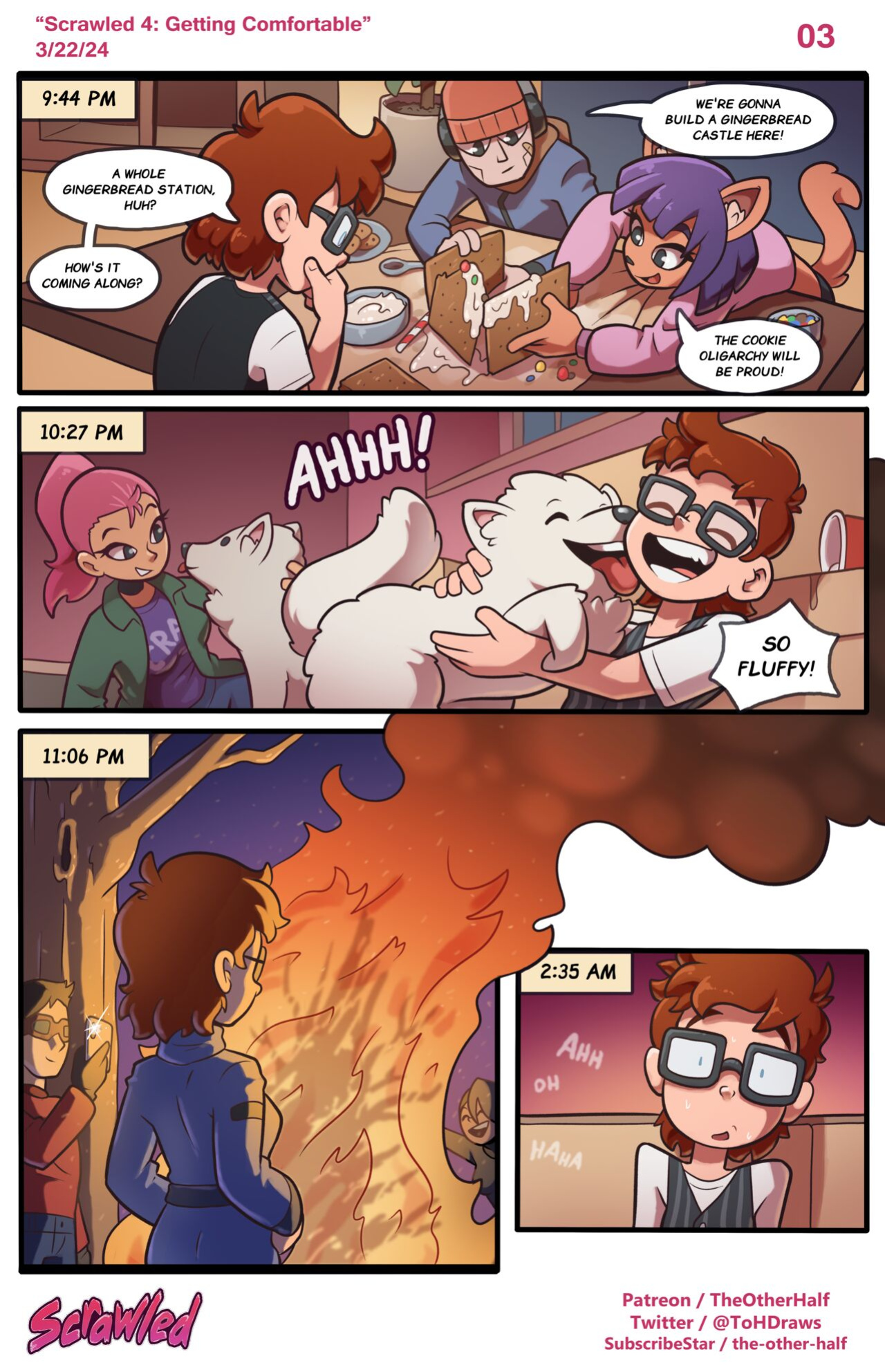[TheOtherHalf] Scrawled: Getting Comfortable
