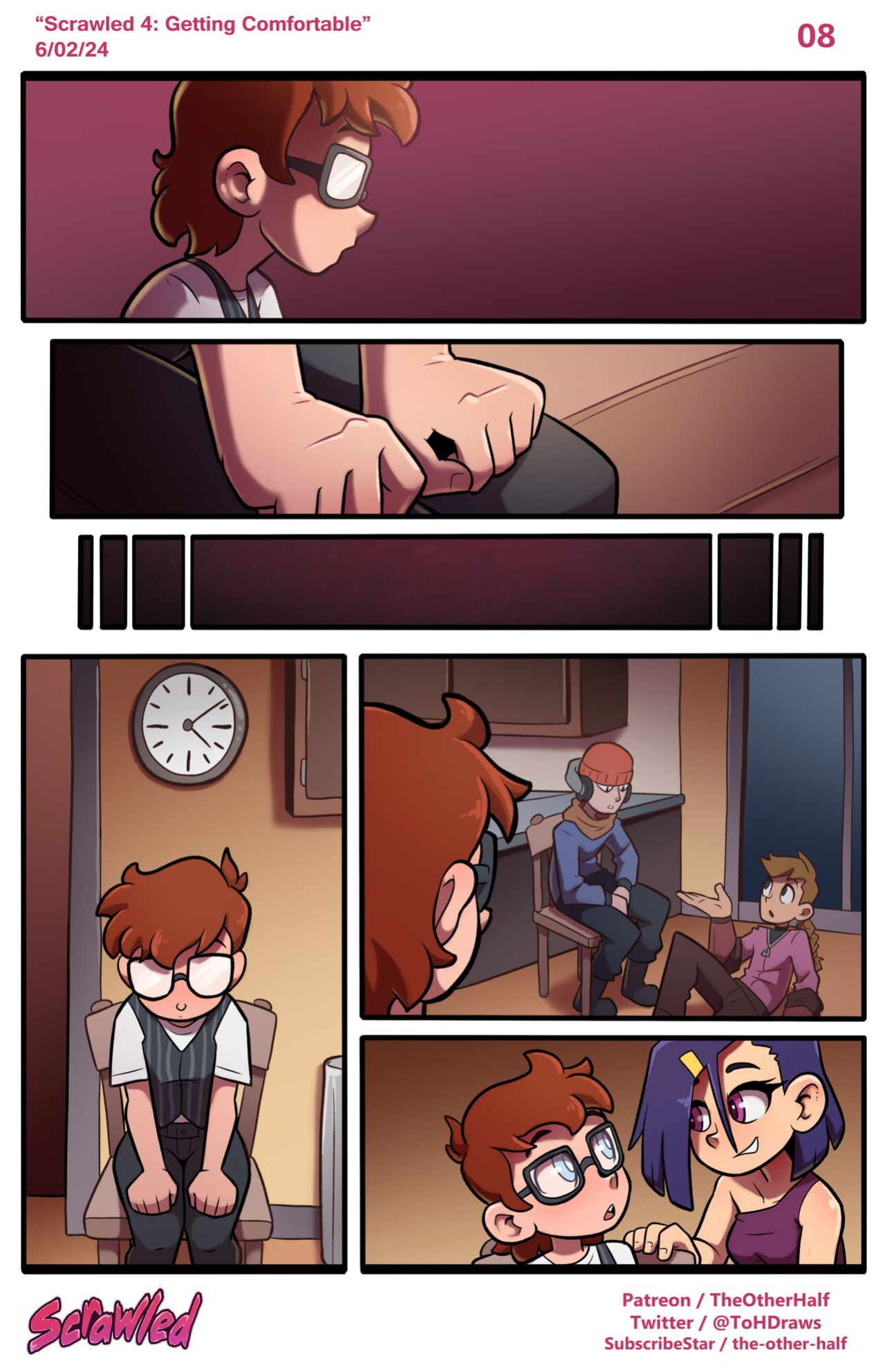 [TheOtherHalf] Scrawled: Getting Comfortable