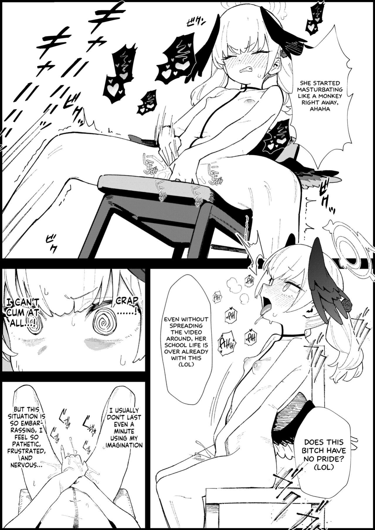 [Kawaiso Nanoha Nukeru (Nukeru)] Majo no Yokusansha - Le Champion des dames (Blue Archive) [Kappasa]