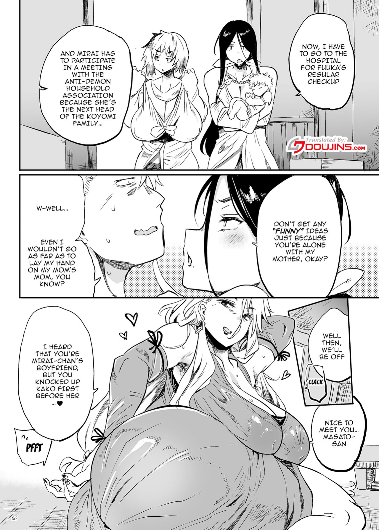 [Puppukupu (Kawaisaw)] Taima no Haha, Rei | Demon Slaying Mother Zero