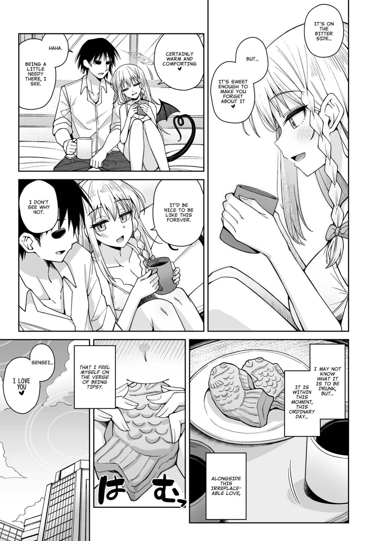[Gaikotsu no Spare Rib (Kurohagane)] Awaku Koi Nioi, Amaku Ai ni Yoi. (Blue Archive)