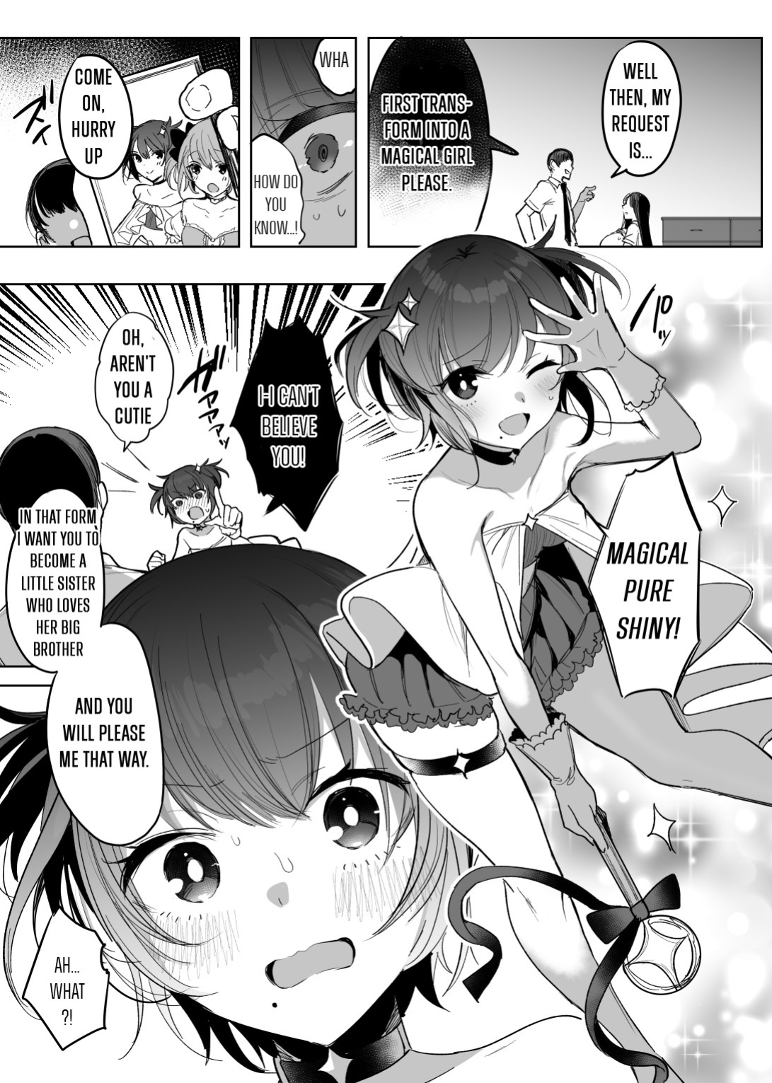 [Amamiya Mizuki] Mahou Shoujo no Mama Netori Manga [Satoru]