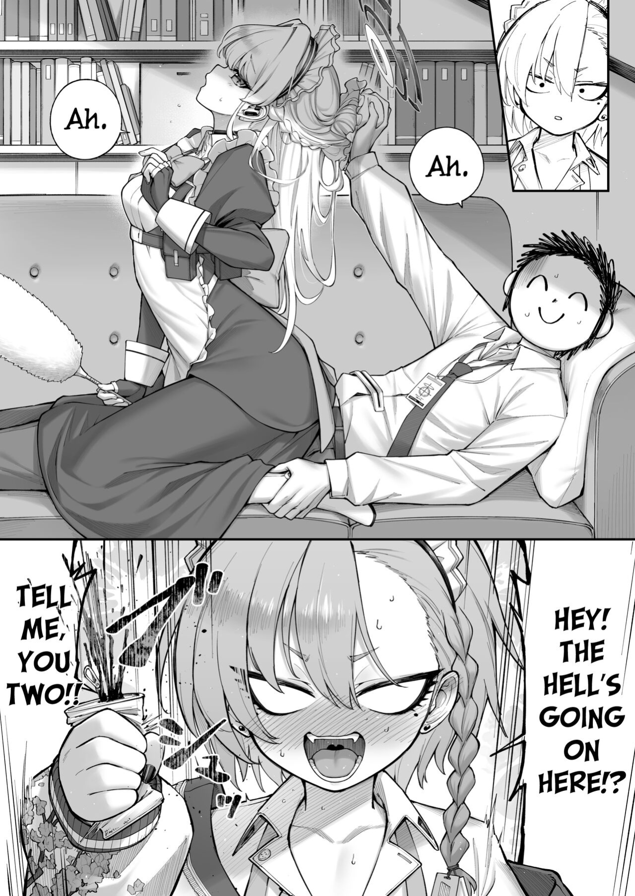 [Tamarun (Tamarun)] Neru Toki | Neru-Toki Bedtime (Blue Archive)