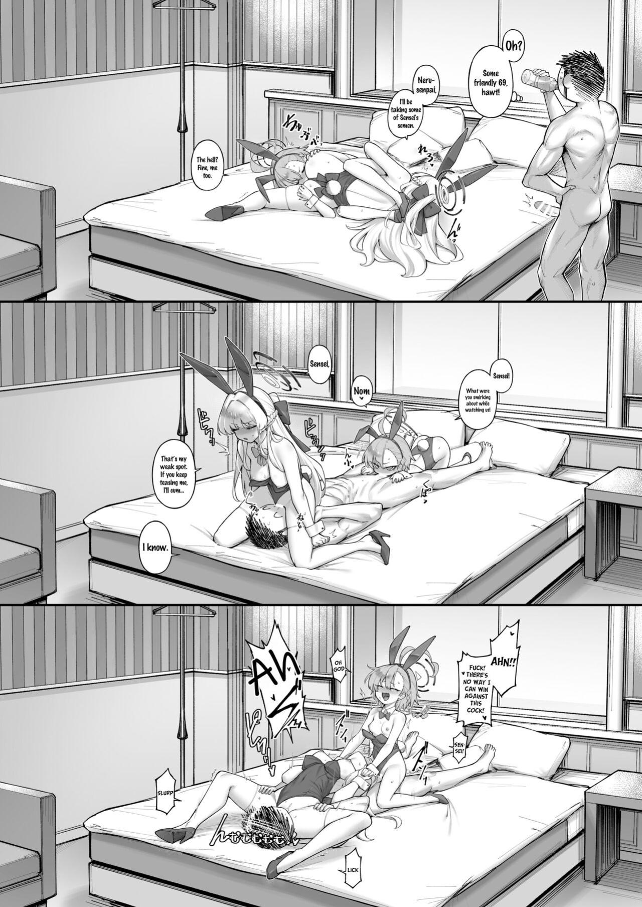 [Tamarun (Tamarun)] Neru Toki | Neru-Toki Bedtime (Blue Archive)