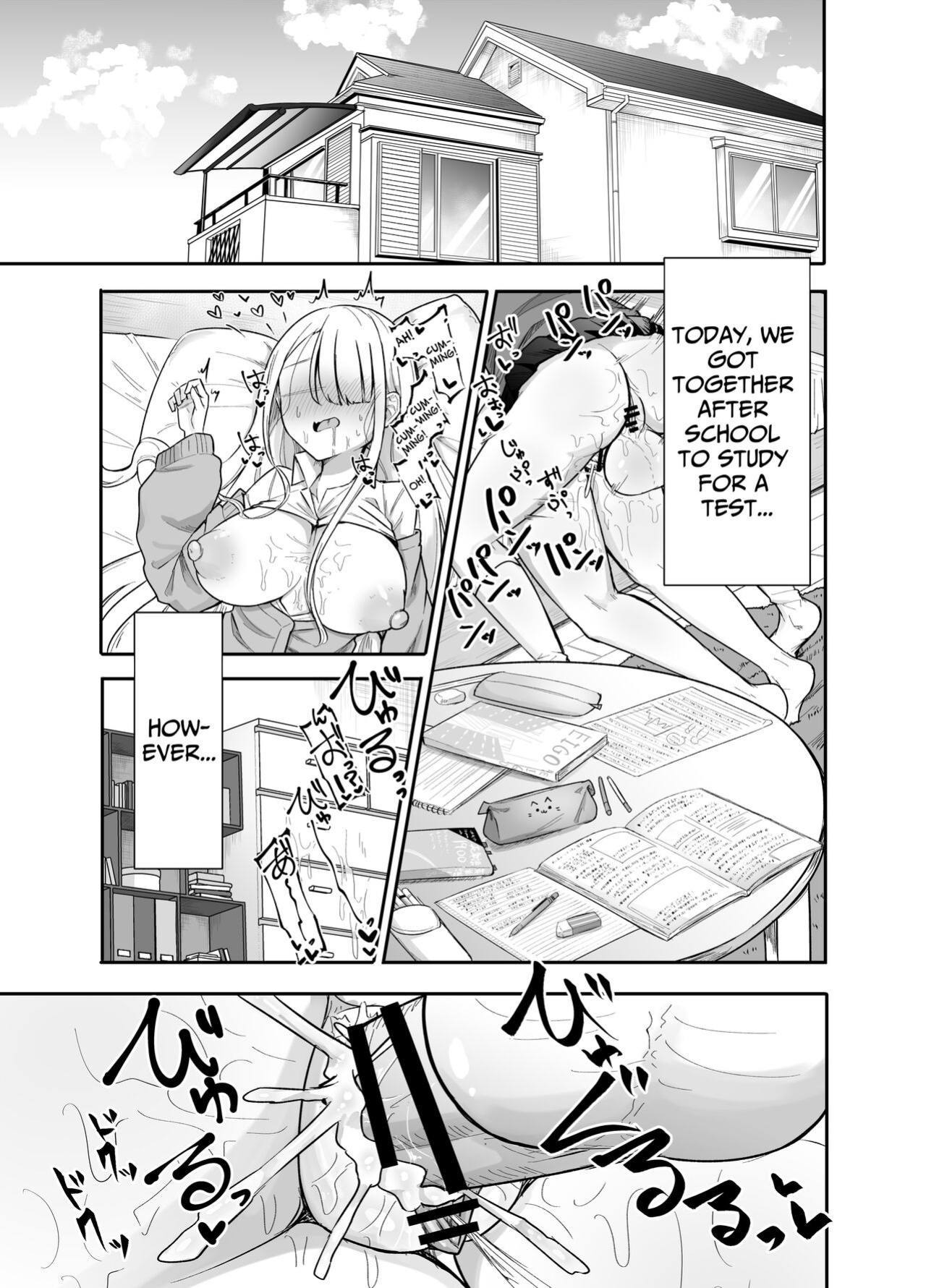 [Maka no Sokutu (Makano Mucchi)] Futanari na Koto ga Yuujin ni Barete Ite... | My Friends Found Out That I'm a Futanari... [Daichi Chantal]