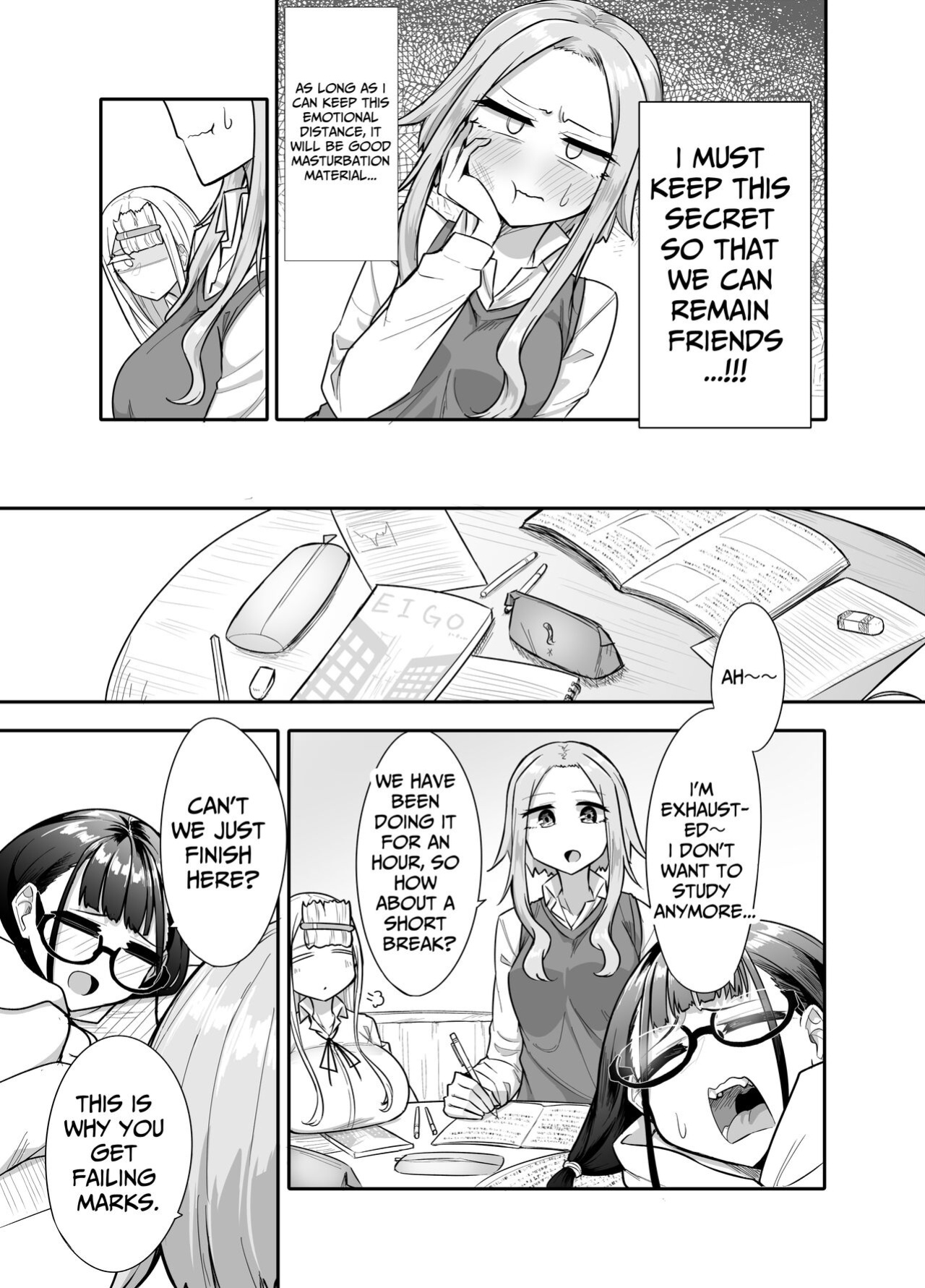 [Maka no Sokutu (Makano Mucchi)] Futanari na Koto ga Yuujin ni Barete Ite... | My Friends Found Out That I'm a Futanari... [Daichi Chantal]