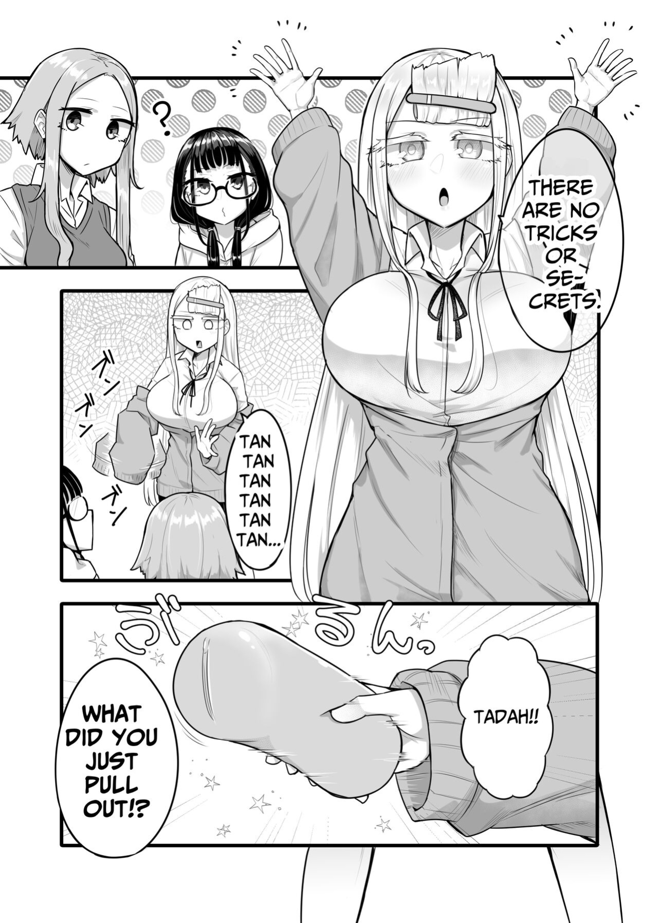 [Maka no Sokutu (Makano Mucchi)] Futanari na Koto ga Yuujin ni Barete Ite... | My Friends Found Out That I'm a Futanari... [Daichi Chantal]
