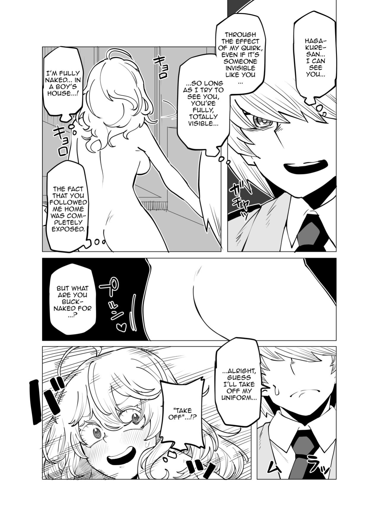 [Oekaki Kaki] Teisou Gyakuten no Hero Academia | Inverted Morality Hero Academia (Boku no Hero Academia)