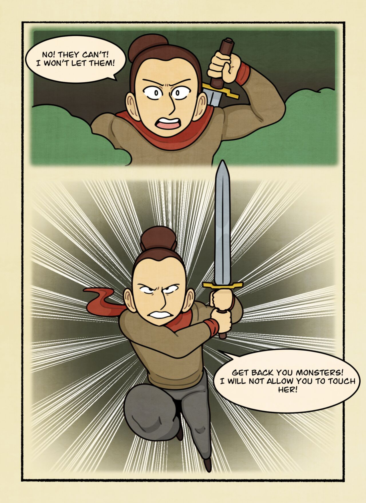 (Deadenddraws) Orc Slayer Part 2