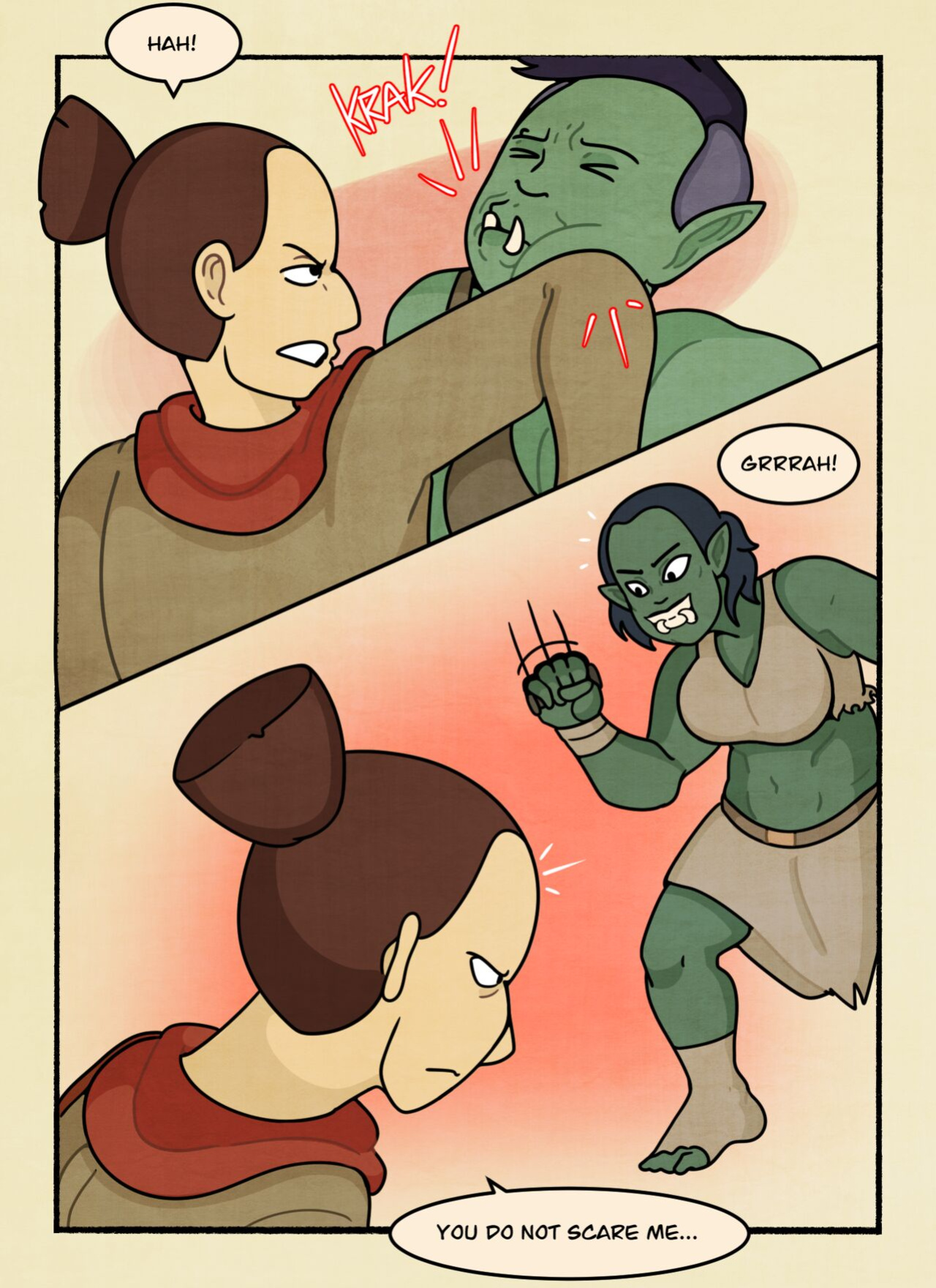 (Deadenddraws) Orc Slayer Part 2