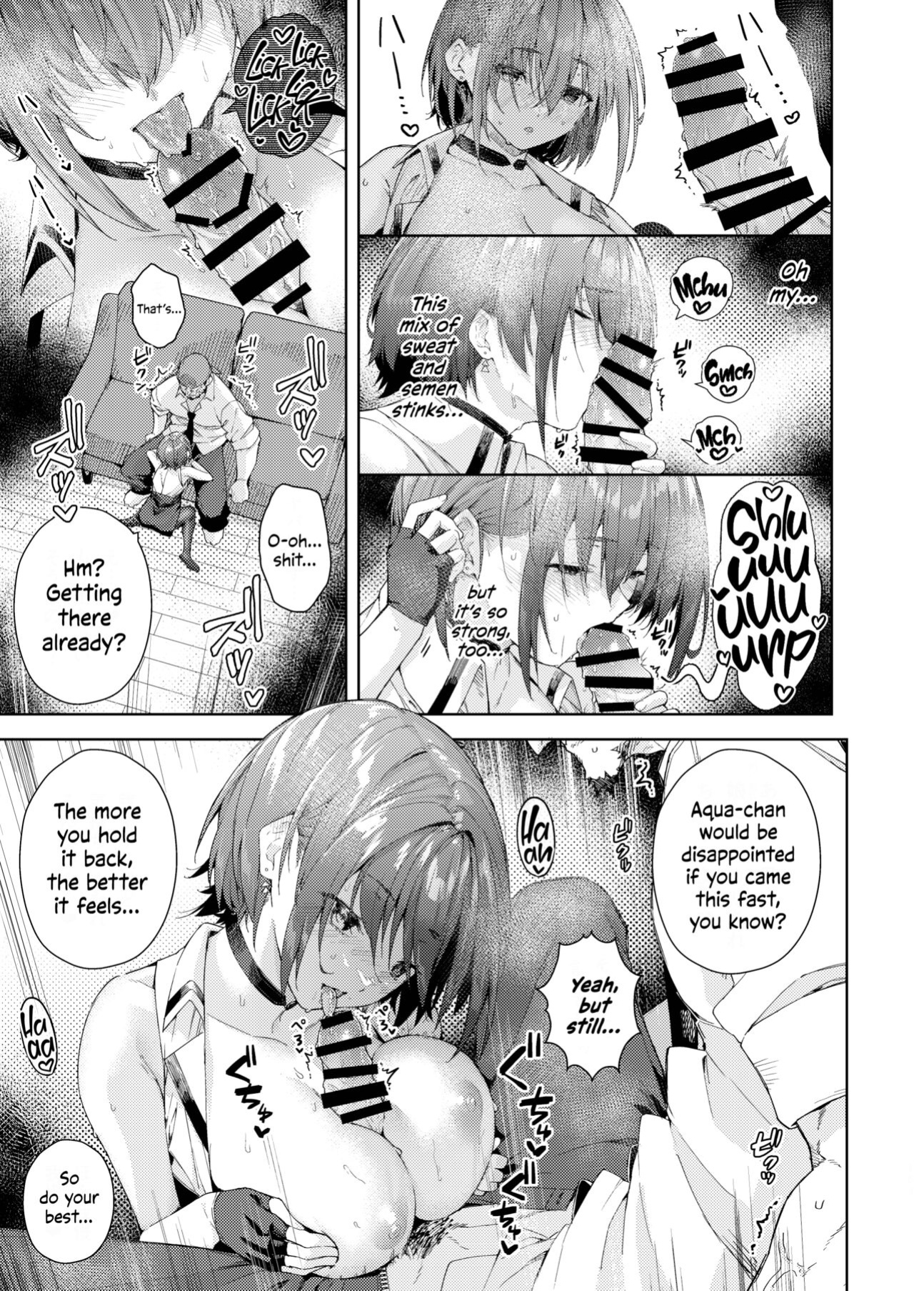 [Hikoushiki (CowBow)] Minato-san Chi no Okaa-san | Minato-san's Mom (Marine Senchou no Usui Hon Soushuuhen) (Houshou Marine) [Watson]