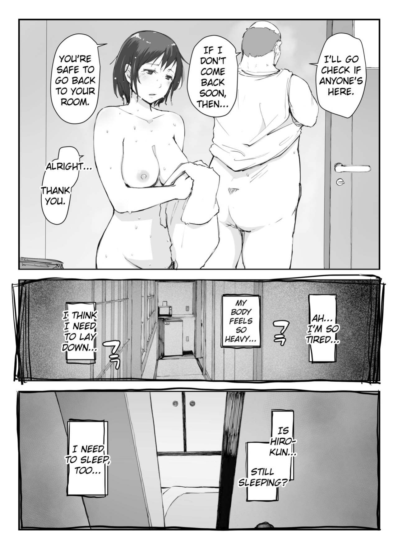 Hitozuma to NTR Chounai Ryokou -Futsukame + Netorareta Hitozuma to Netorareru Hitozuma