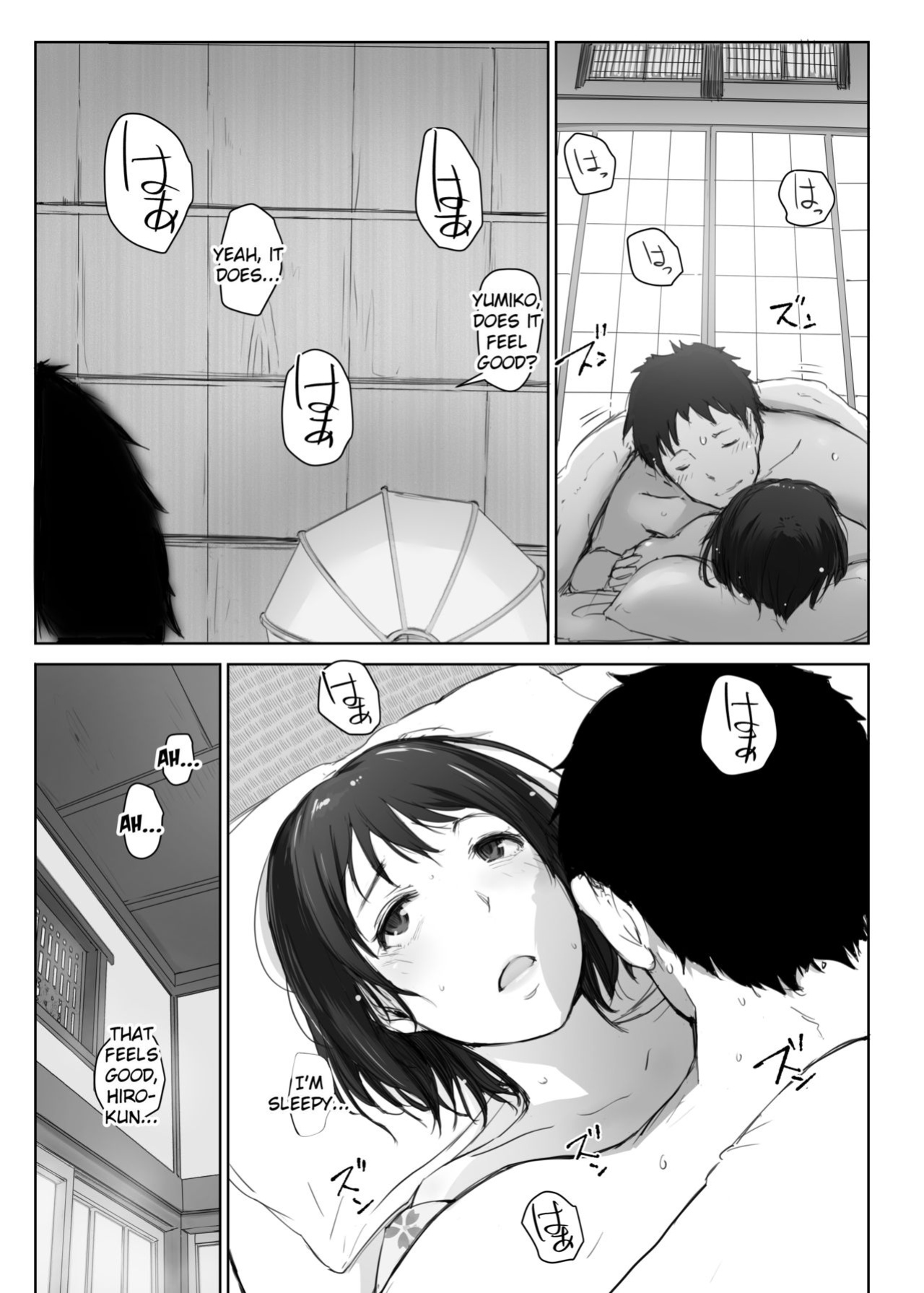 Hitozuma to NTR Chounai Ryokou -Futsukame + Netorareta Hitozuma to Netorareru Hitozuma