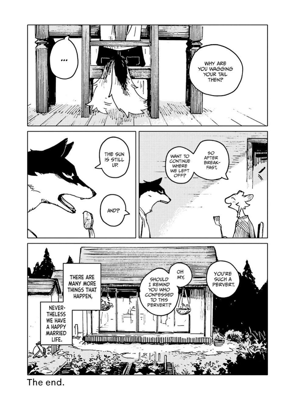 【Nagabe/ながべ】Goat-and-Wolfs-Table[ENGLISH]