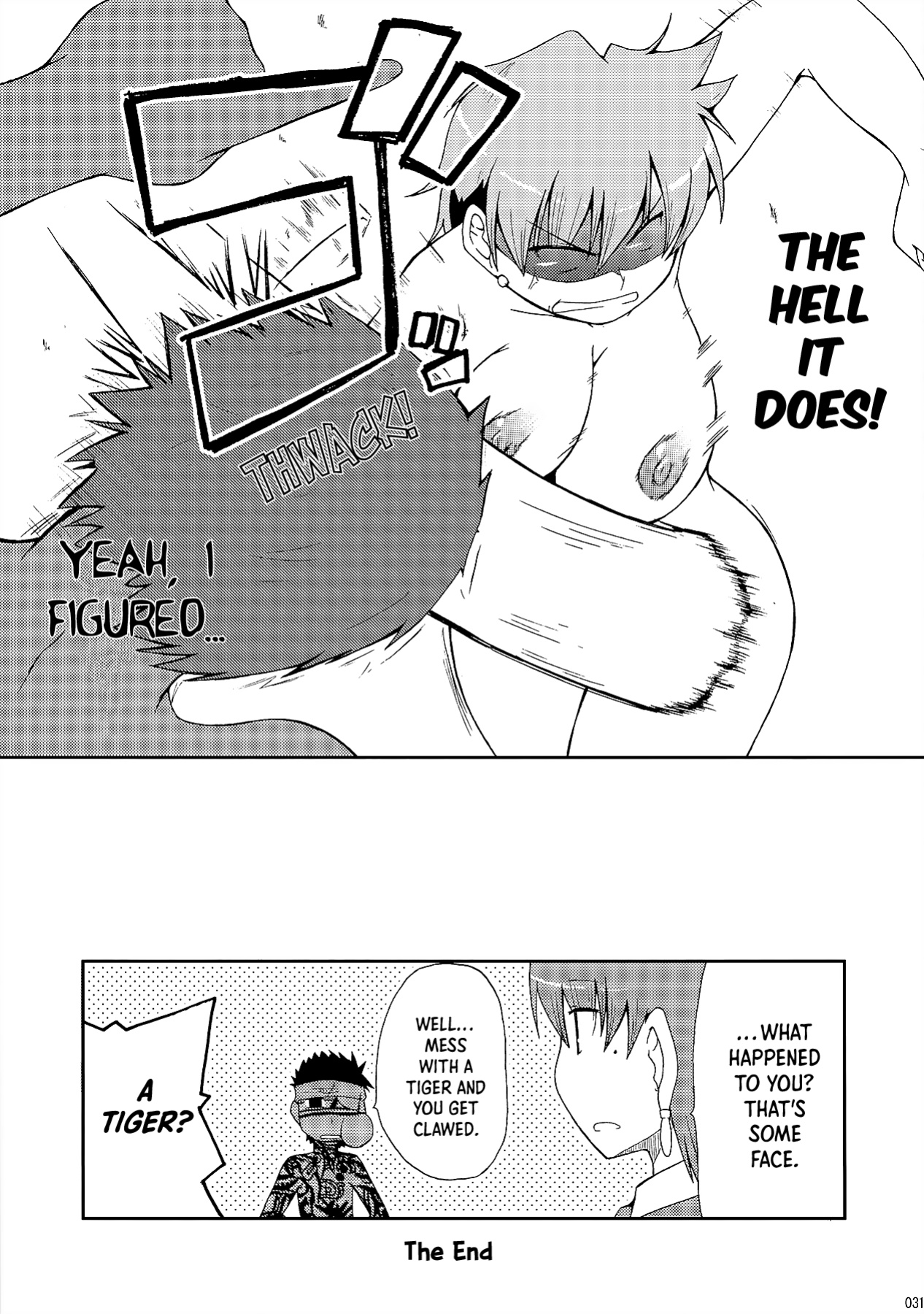 (C79) [Youtoujirushi (Arami Taito)] Datte Toradoshi nanda mon | It's the Year of the Tiger, After All! (Fate/hollow ataraxia, Fate/kaleid liner Prisma Illya) [EHCOVE]