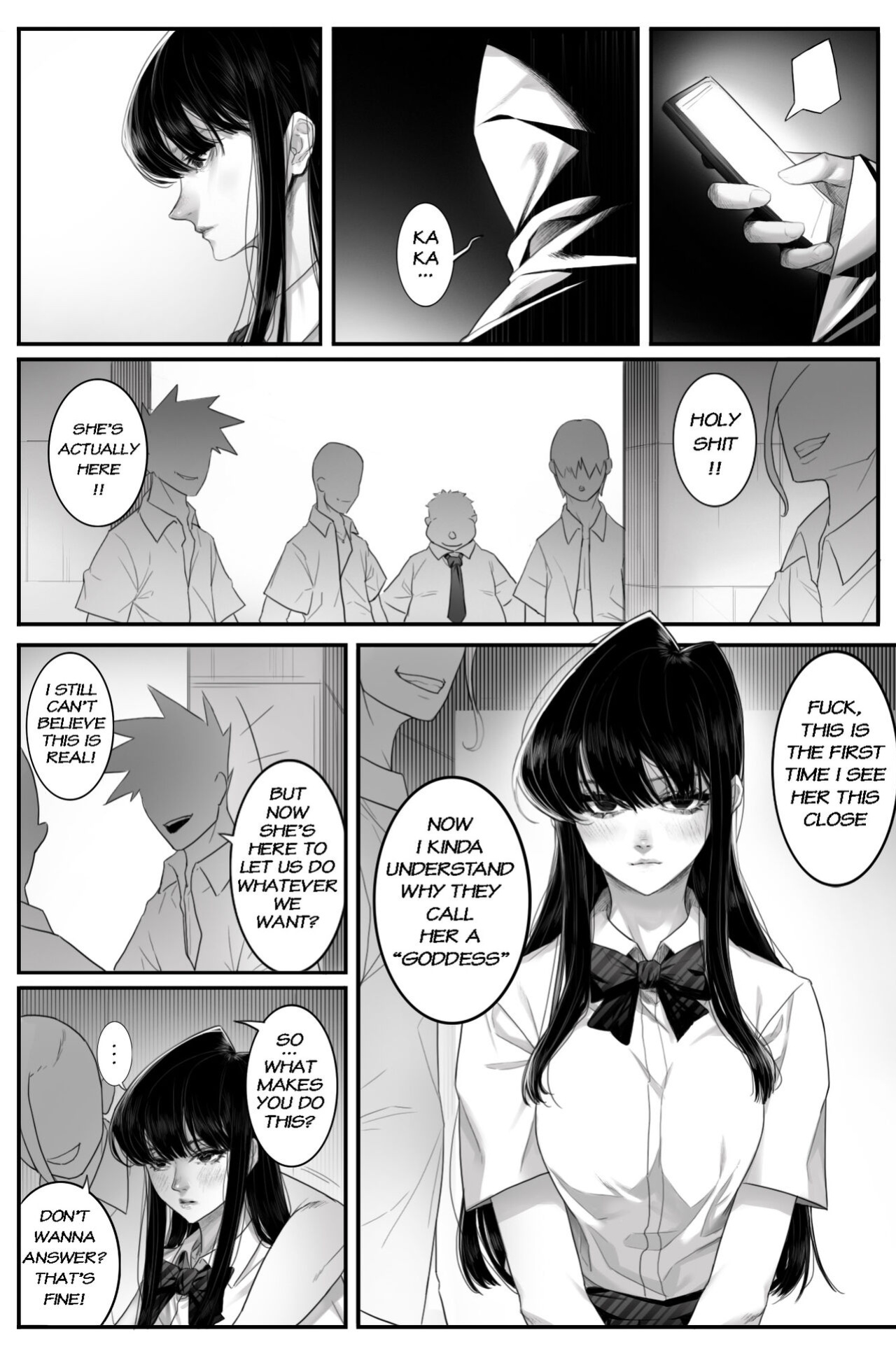 [Sharai] CINDERELLA (Komi-san wa, Komyushou desu)