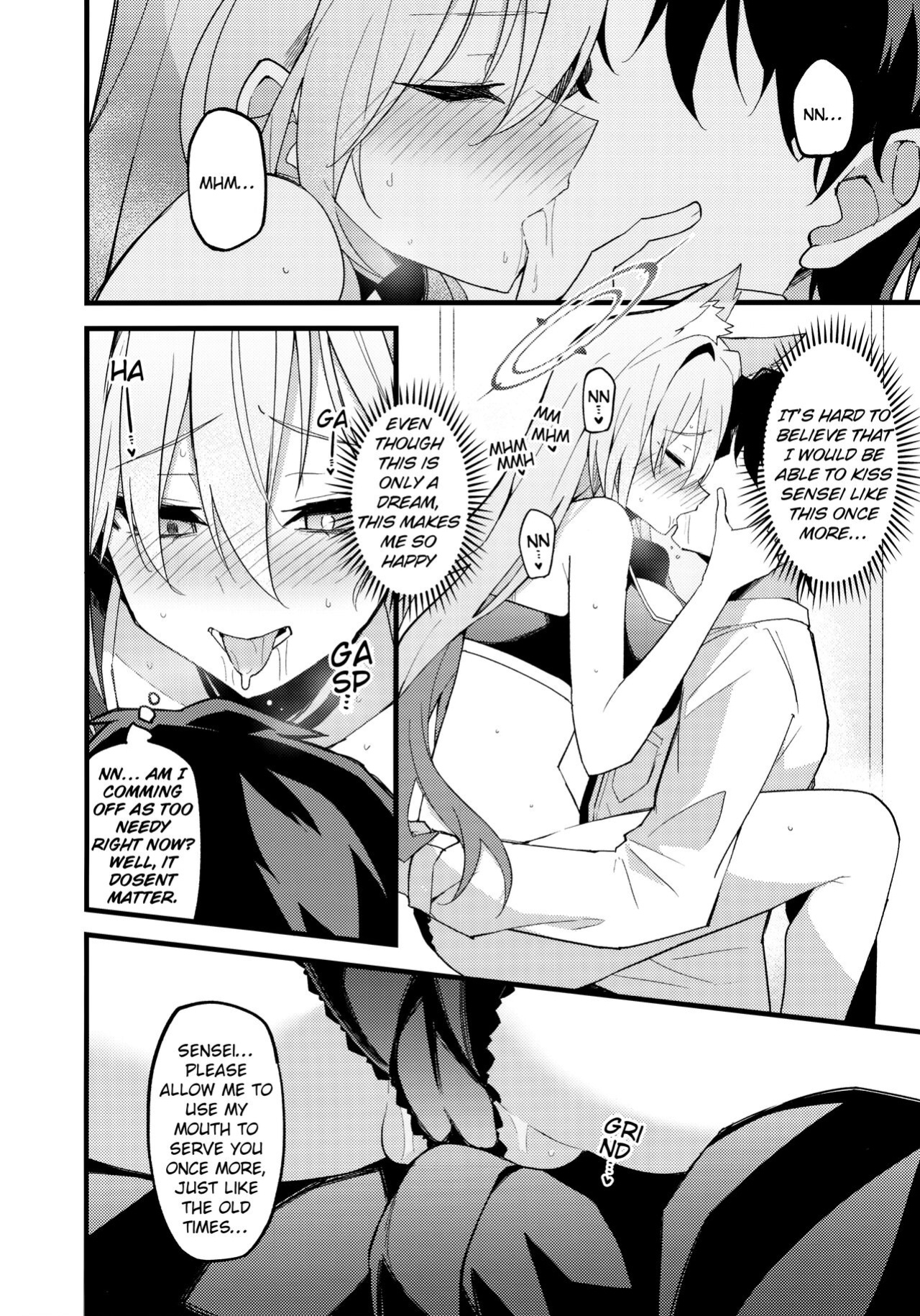 (C104) [Miracleburn (Himiya Zyo-zu)] Miren ga Aru to Sureba | If There Is Any Lingering Attachment (Blue Archive)