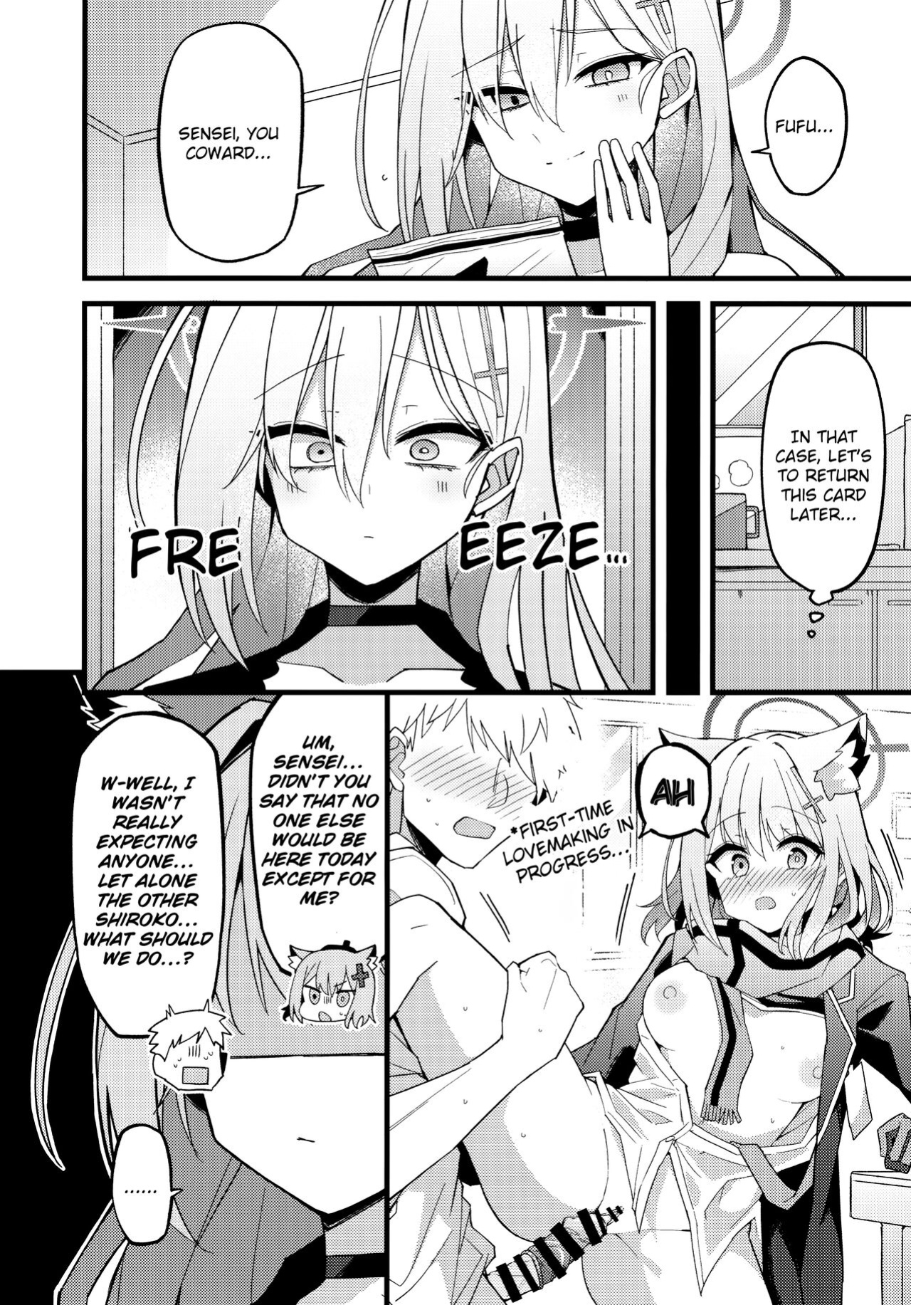 (C104) [Miracleburn (Himiya Zyo-zu)] Miren ga Aru to Sureba | If There Is Any Lingering Attachment (Blue Archive)