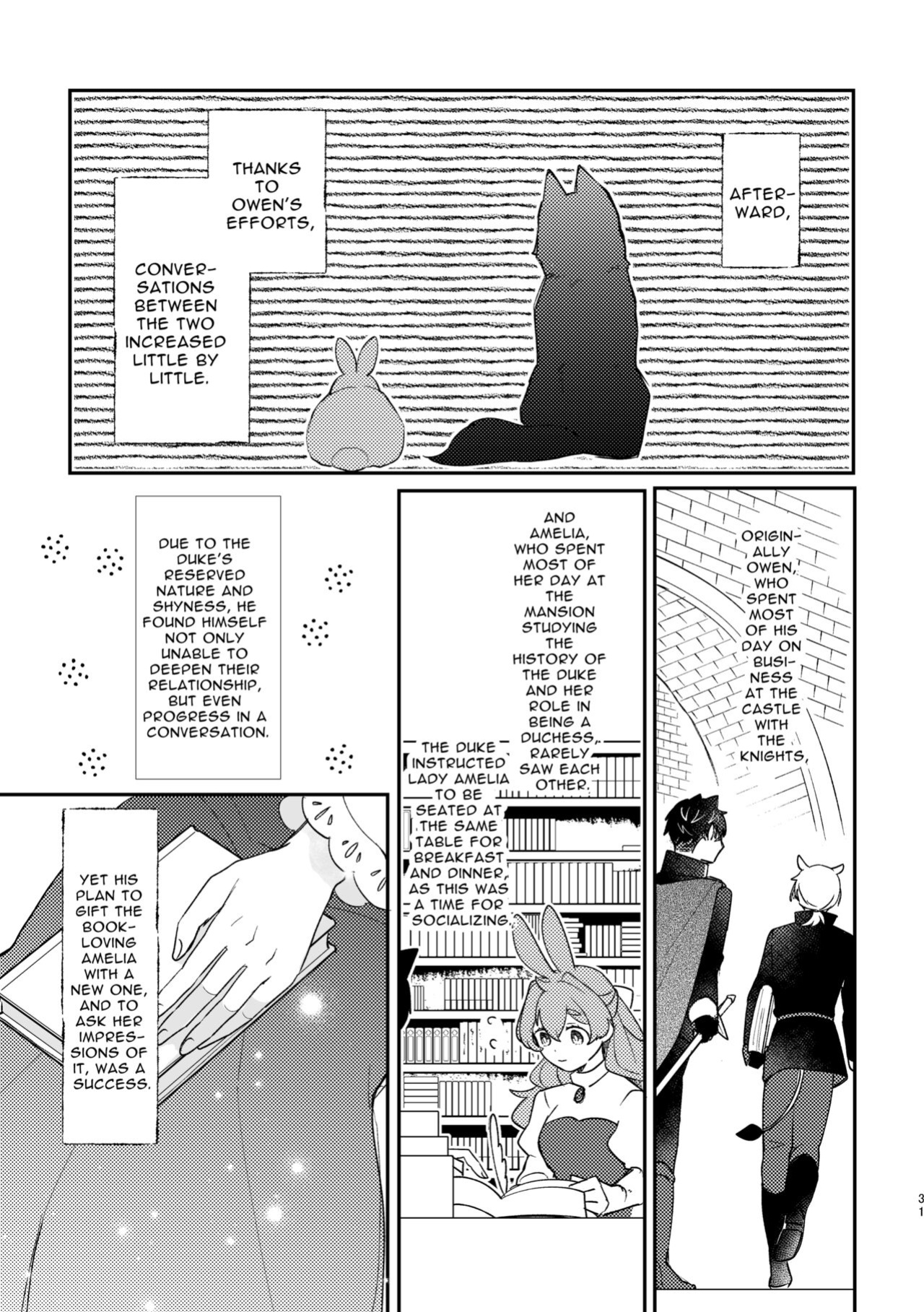 [Uwoichiba (Sabakan)] Usagi Reijou to Ookami Reisoku (Zenpen) | Omega Rabbit and Alpha Wolf (First Part)