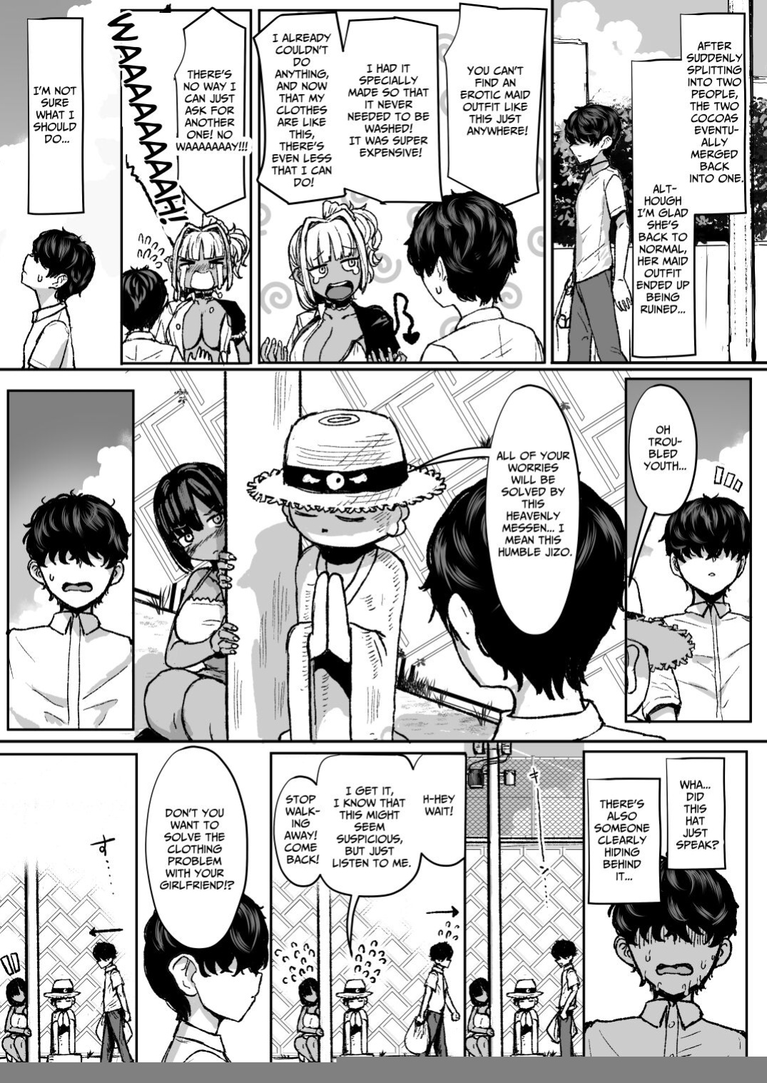 [NOSEBLEED (Miyamoto Issa)] Kuro Gal Maid Inma, Goshu O Kuu. 3 | Kuro-Gyaru Succubus Maid Devours Her Master 3 [Benri]