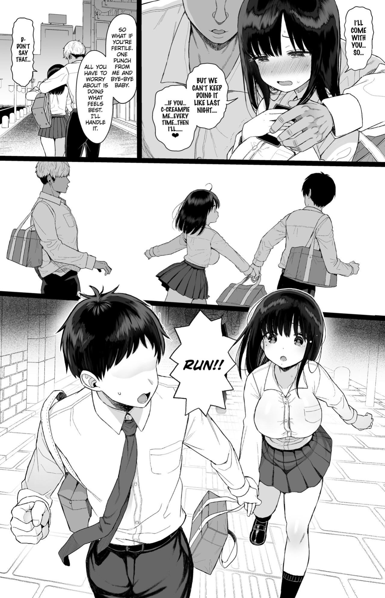 [micro page (Kuromotokun)] Hikaeme Kanojo Wa Kobamenai | The Mild-Mannered Girlfriend Who Can't Resist [The Unseelie Court]