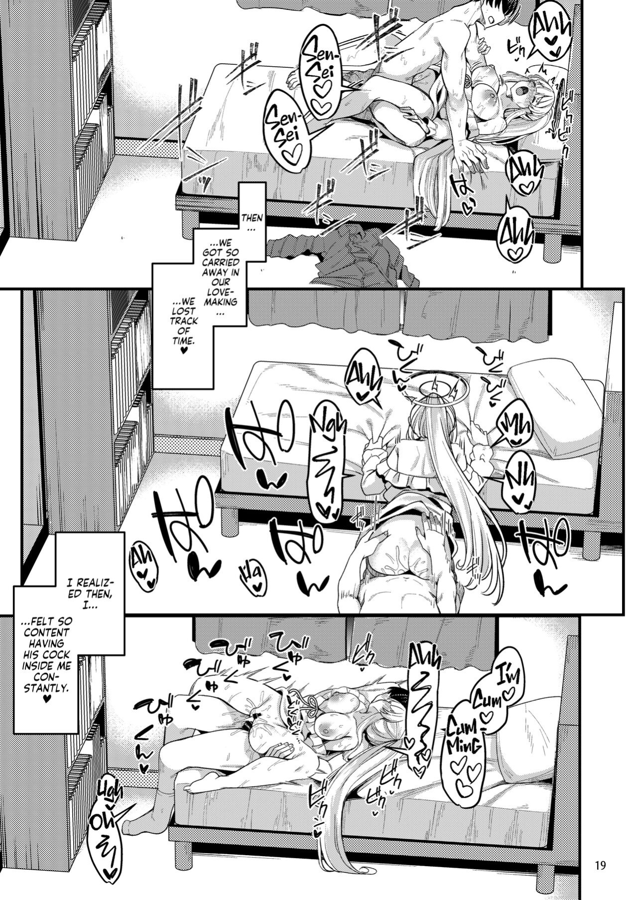 Ryuukakusan Nodoame (Gokubuto Mayuge)] Sensei Issho ni Oyasumi Shimasen ka | Sensei, Would You Like to Sleep Together? (Blue Archive) [Team Rabu2]