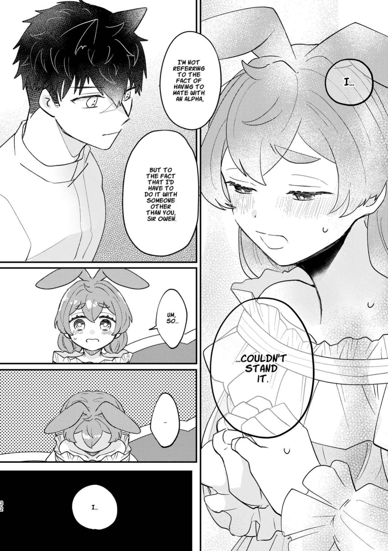 [Uwoichiba (Sabakan)] Usagi Reijou to Ookami Reisoku (Kouhen) | Omega Rabbit and Alpha Wolf (Second Part) [星ニール]