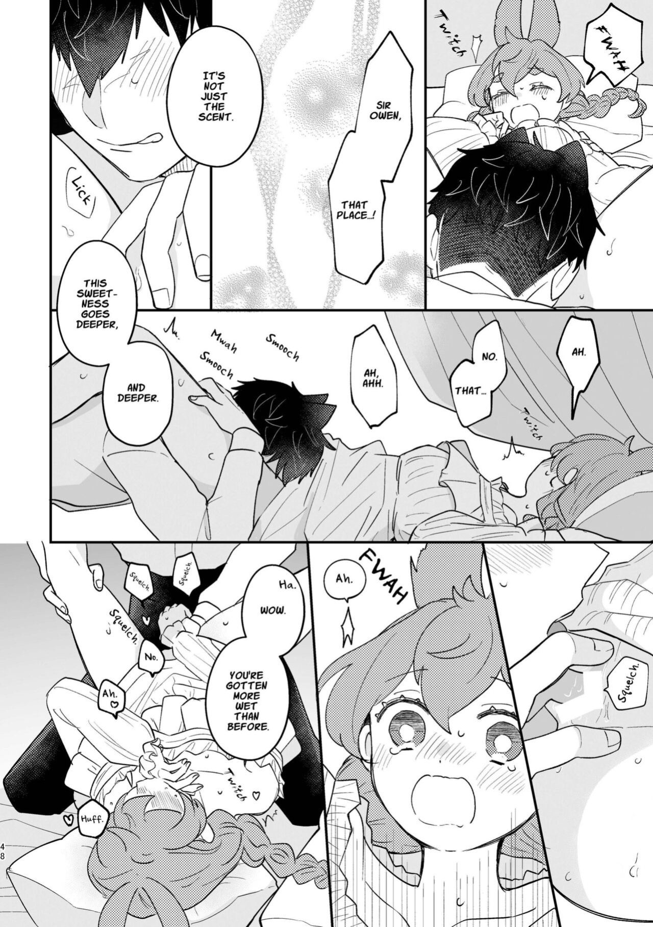 [Uwoichiba (Sabakan)] Usagi Reijou to Ookami Reisoku (Kouhen) | Omega Rabbit and Alpha Wolf (Second Part) [星ニール]