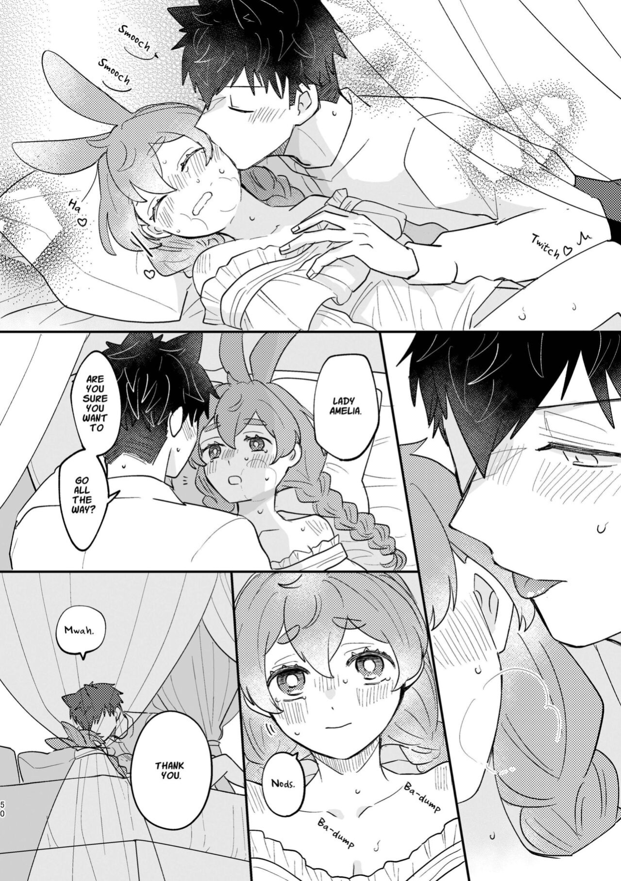 [Uwoichiba (Sabakan)] Usagi Reijou to Ookami Reisoku (Kouhen) | Omega Rabbit and Alpha Wolf (Second Part) [星ニール]