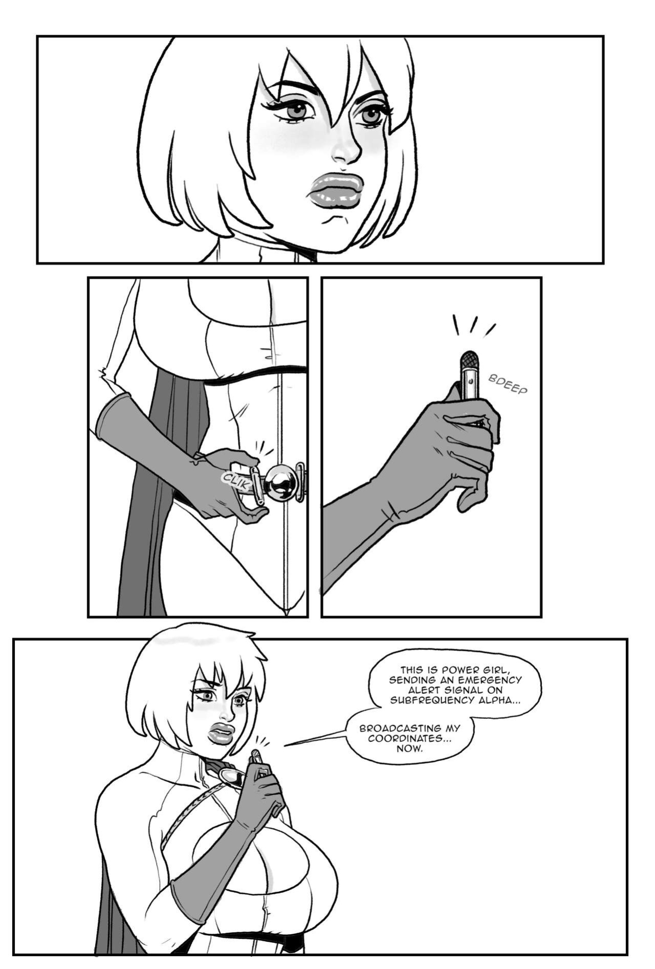 Bang My Bully - Power Girl ( non tattoo version)