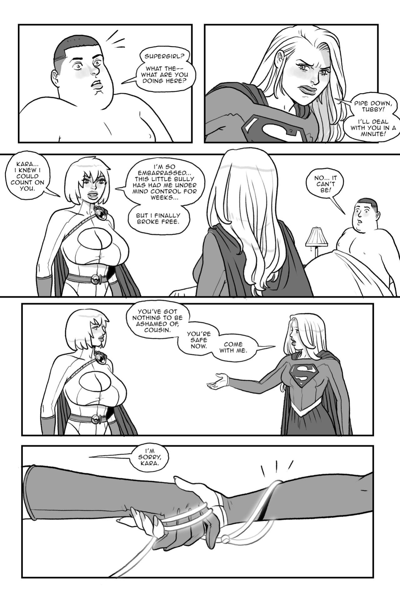 Bang My Bully - Power Girl ( non tattoo version)
