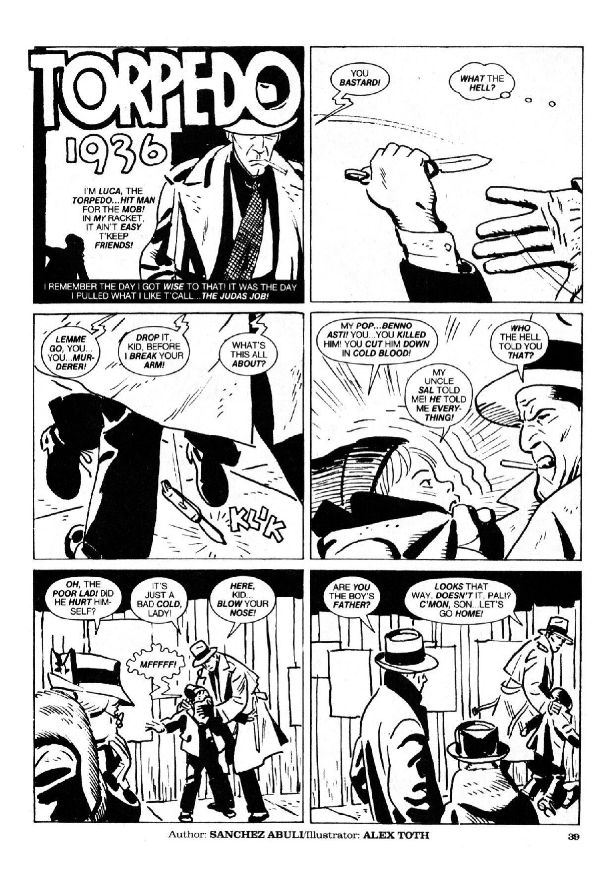[Alex Toth, Jordi Bernet] Torpedo (Vampirella Magazine)