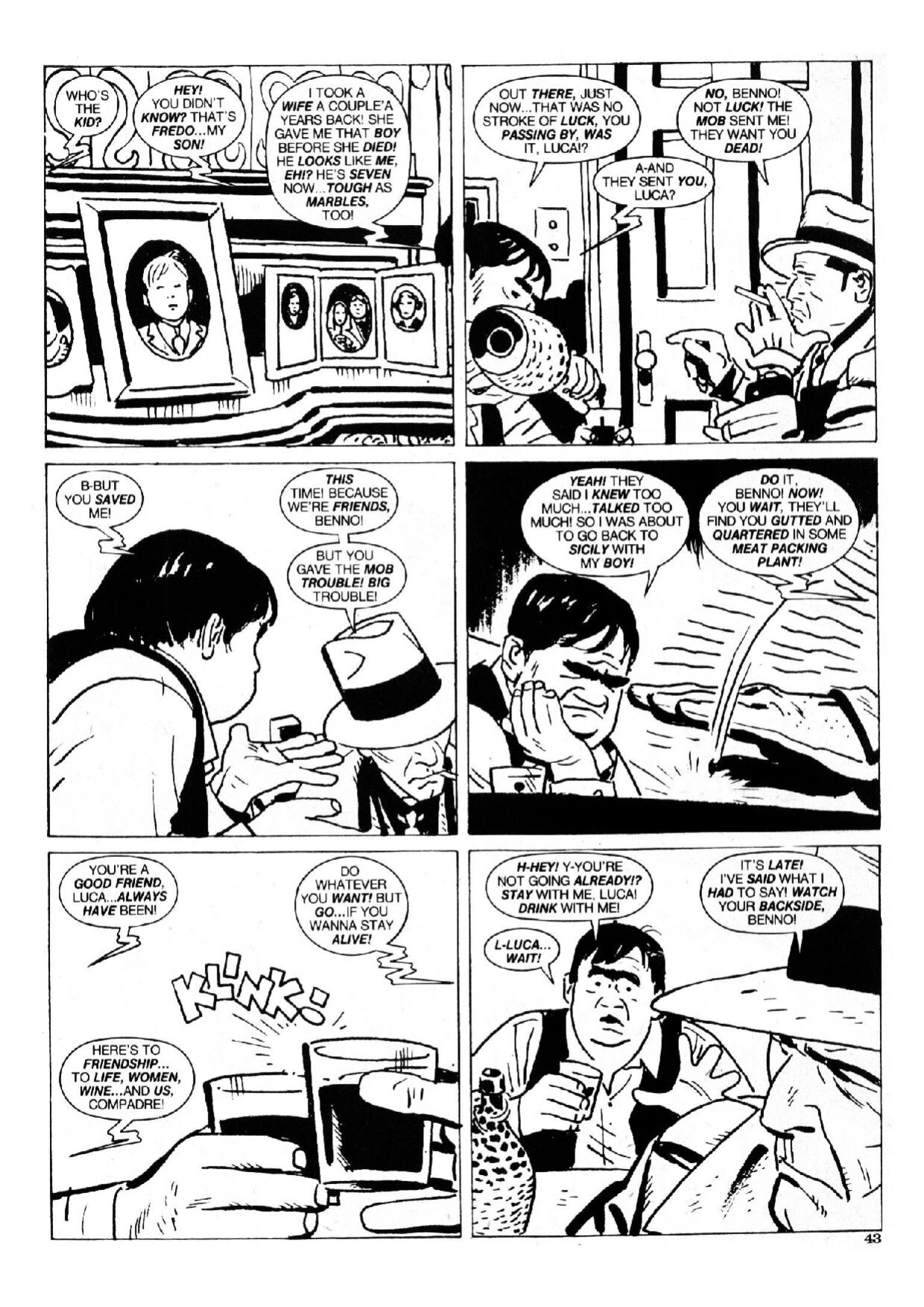 [Alex Toth, Jordi Bernet] Torpedo (Vampirella Magazine)