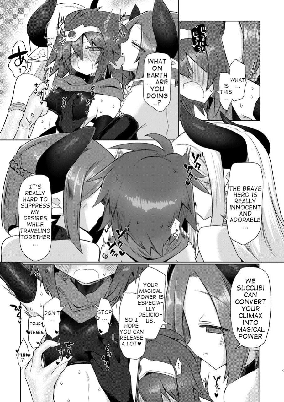 [Shadan Katsudoh (Kyuusuikei)] Onna Inma Nanode Onna Yuusha-sama Osoi Masu!!