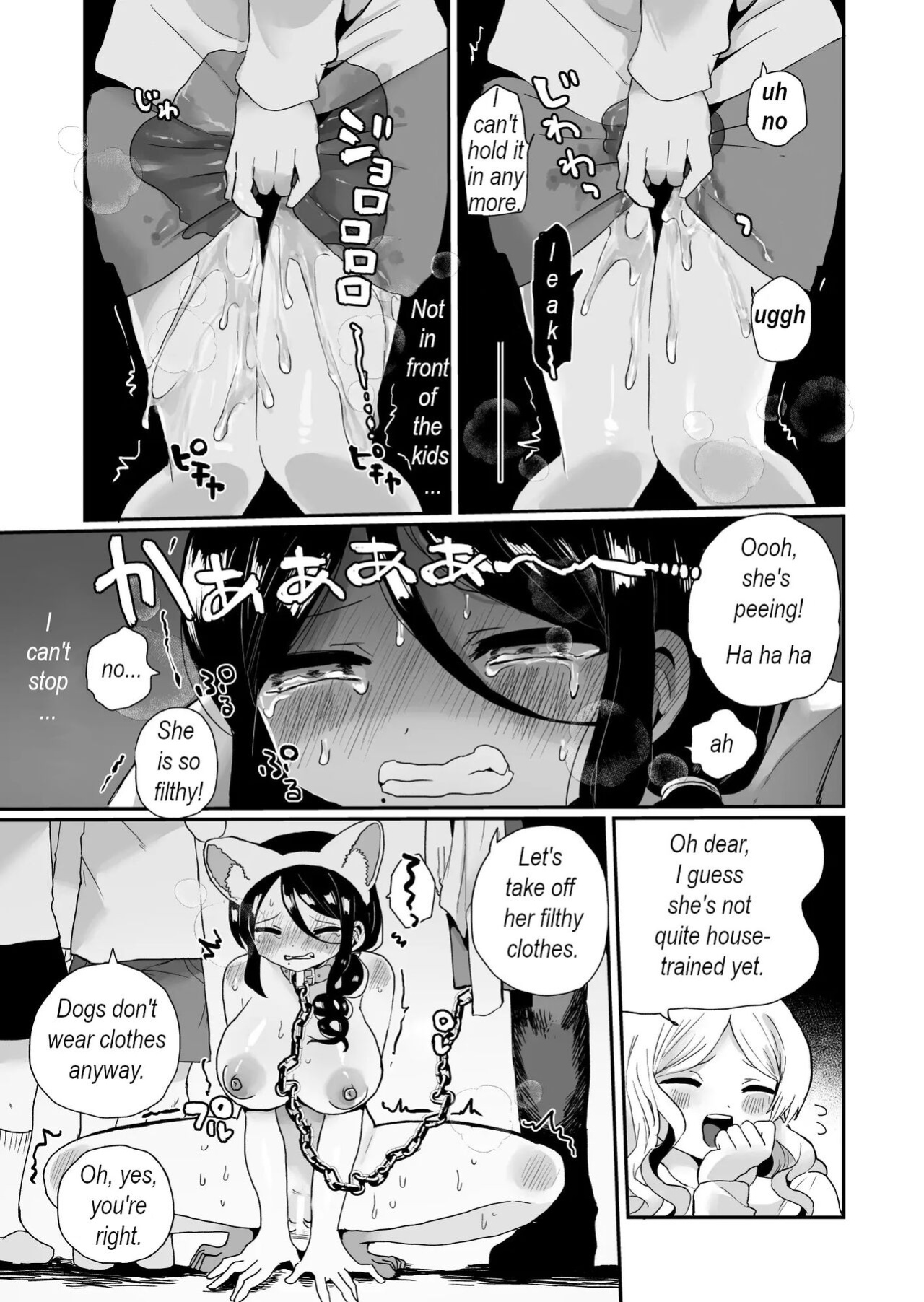 I train our nasty landlady to become my daughter's pet