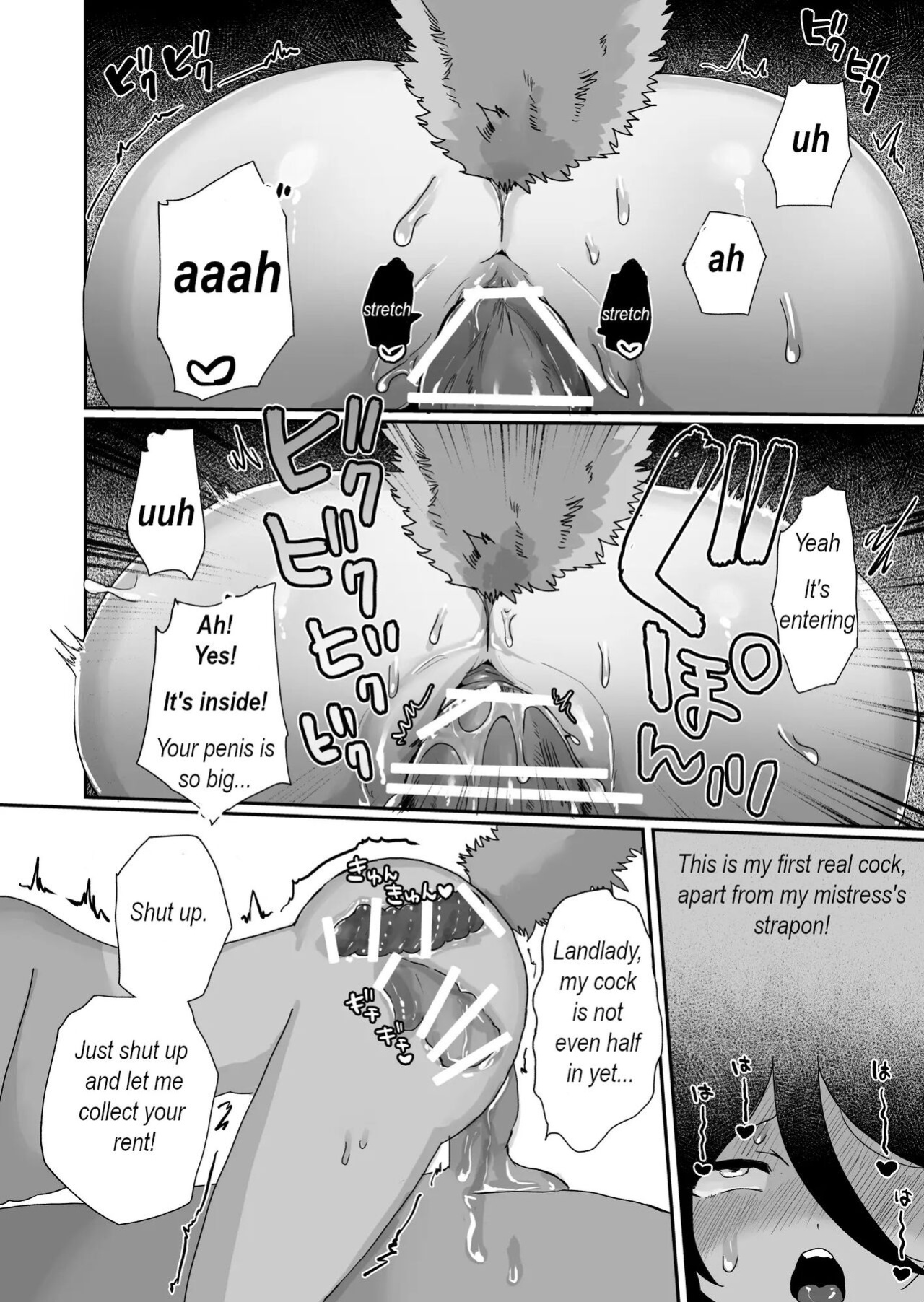I train our nasty landlady to become my daughter's pet