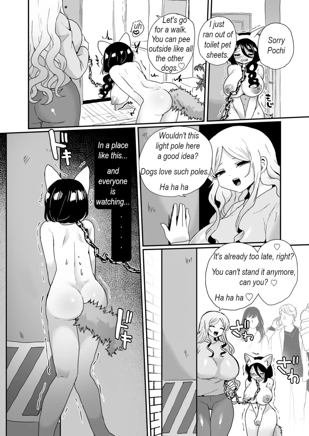 I train our nasty landlady to become my daughter's pet