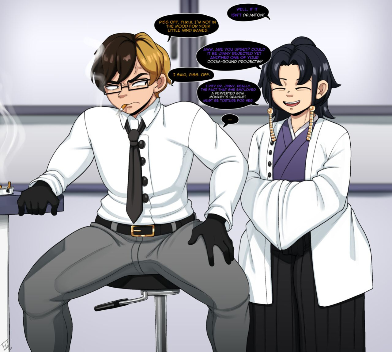 Dr Anton and Fukui