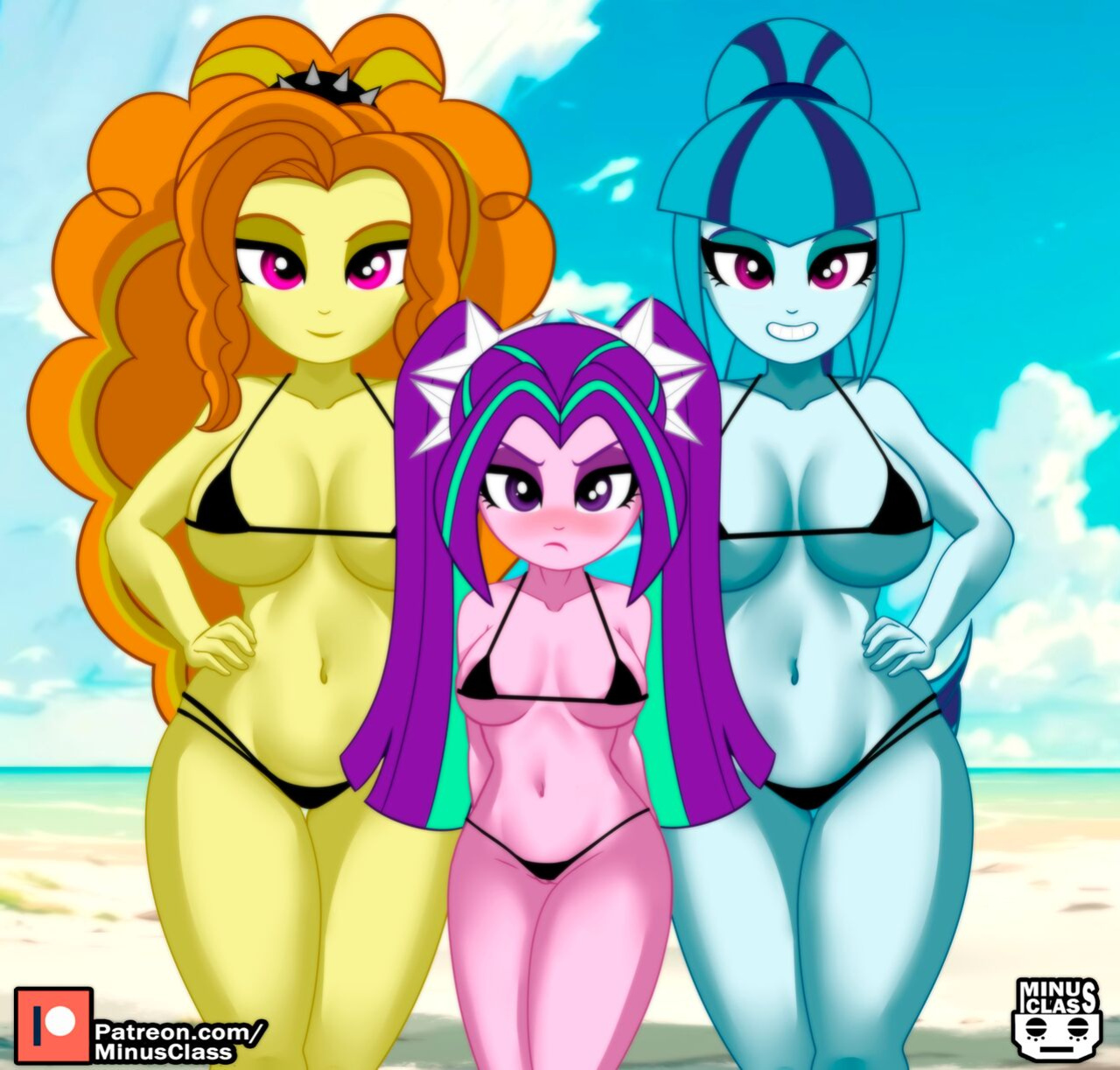 The dazzling in swimsuit by artist minusclass