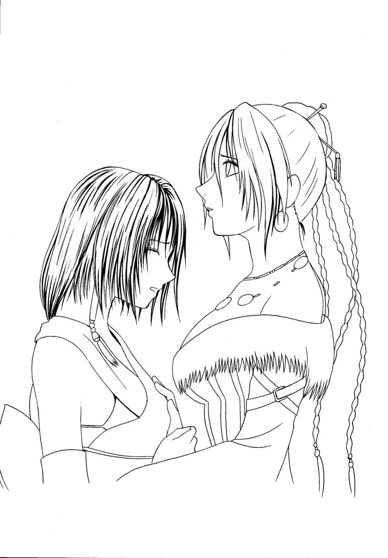 [Crimson Comics (Carmine)] Hana no Kabe Wall of Blossoms (Final Fantasy X) [CulturedCommissions]
