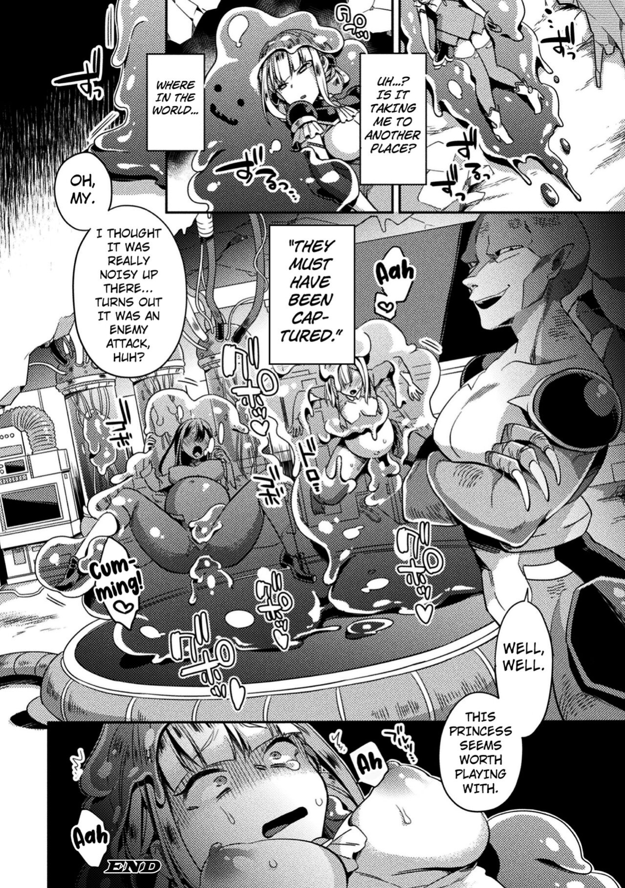 [Yamanashi Yuuya] The Radiant Princess of the Sacred Heart, Filia (2D Comic Magazine Slime Kan Futaana Zeme de Funshutsu Acme! Vol. 1) [Digital[ [Kuraudo]