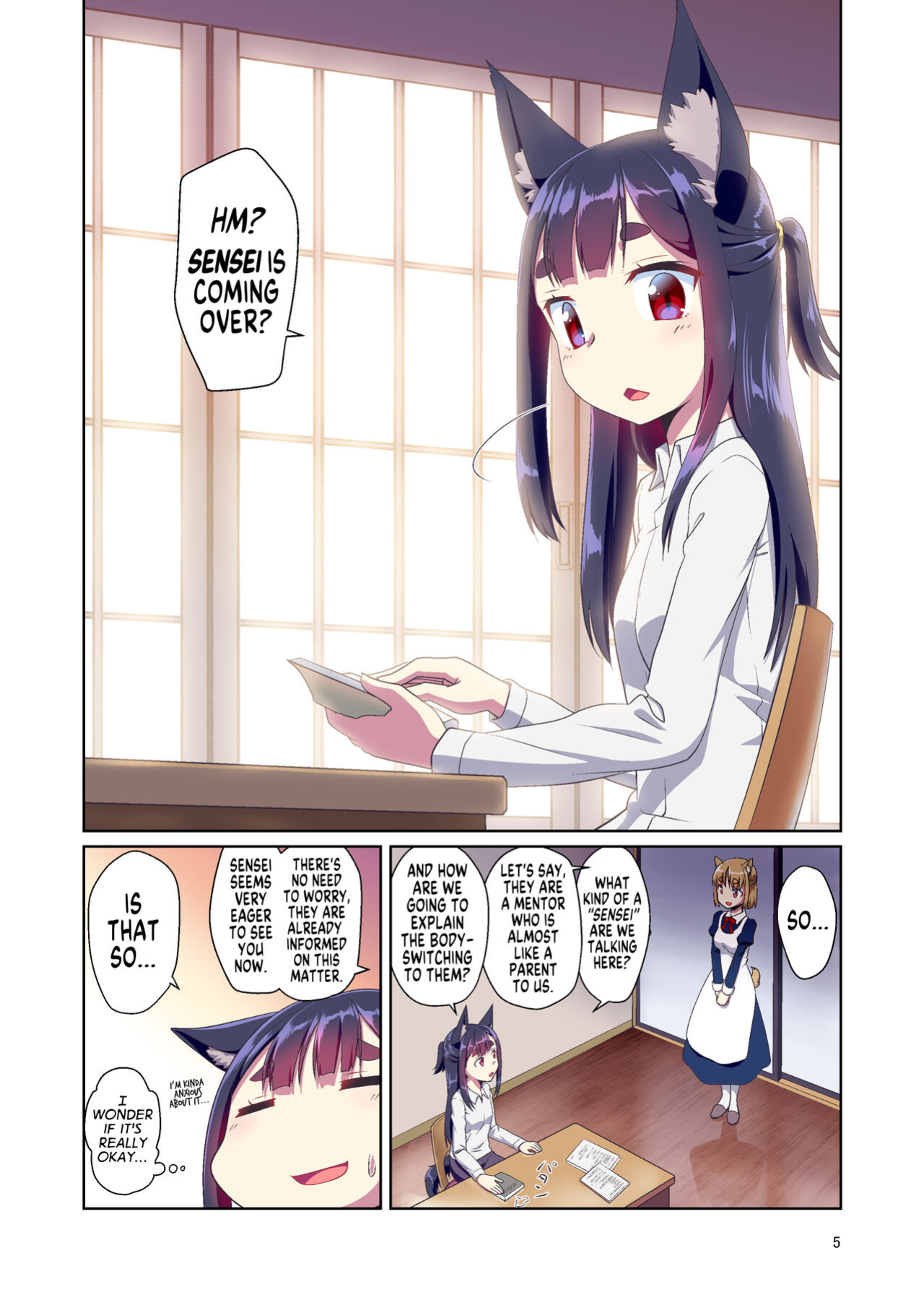 [Fumotonoya (Fumotono Mikoto)] Me ga Sametara Kemomimi Shoujo ni Natteita Ohanashi 2 | How I Woke Up as a Girl With Animal Ears Pt.2 [GTF]