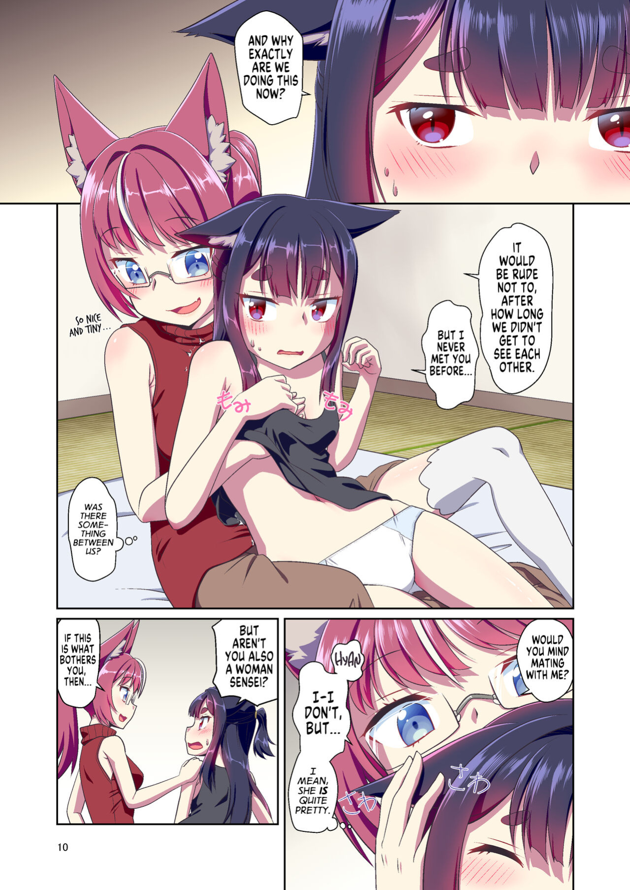 [Fumotonoya (Fumotono Mikoto)] Me ga Sametara Kemomimi Shoujo ni Natteita Ohanashi 2 | How I Woke Up as a Girl With Animal Ears Pt.2 [GTF]